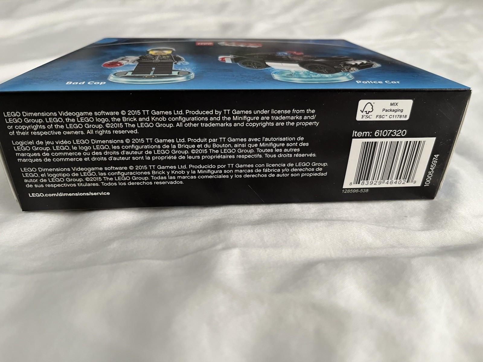 Lego Dimensions Fun Pack Lego Movie Bad Cop Police Car 71213 New Sealed