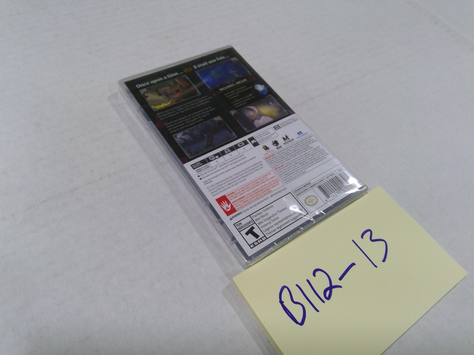 Bye Sweet Carole Nintendo Switch Game New Sealed Maximum Teen Horror Platformer