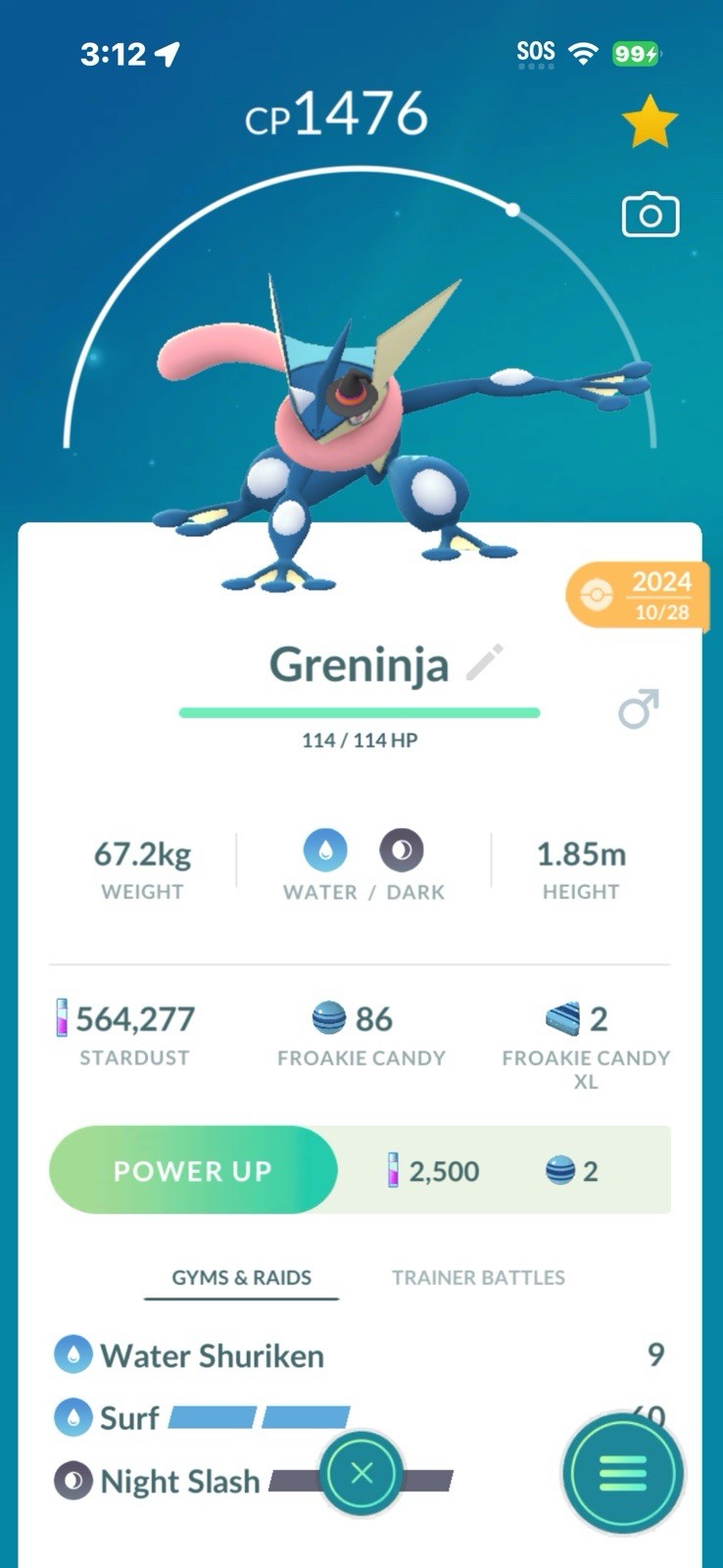 Niantic Pokémon GO Greninja Android iOS Multiplayer Online Role Playing Game