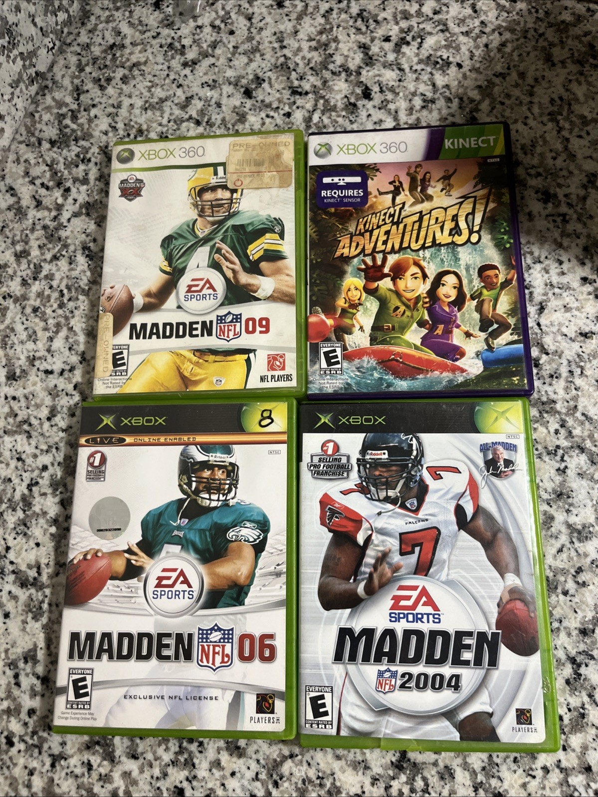 Lot of 60 Xbox 360 Nintendo Games – Heavily Scratched For Resurfacing