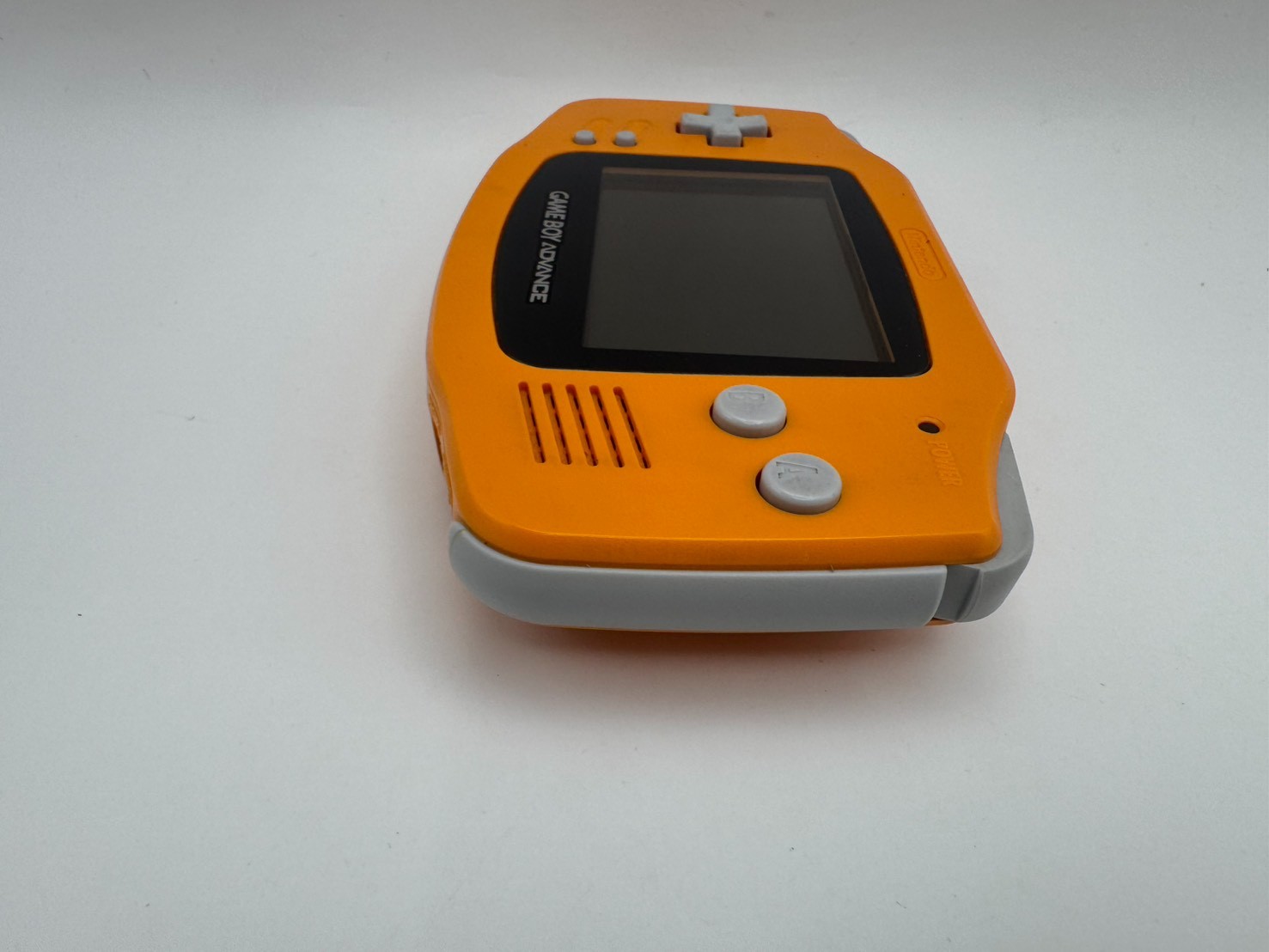 Nintendo Game Boy Advance Orange AGB-001 Console Japan Tested