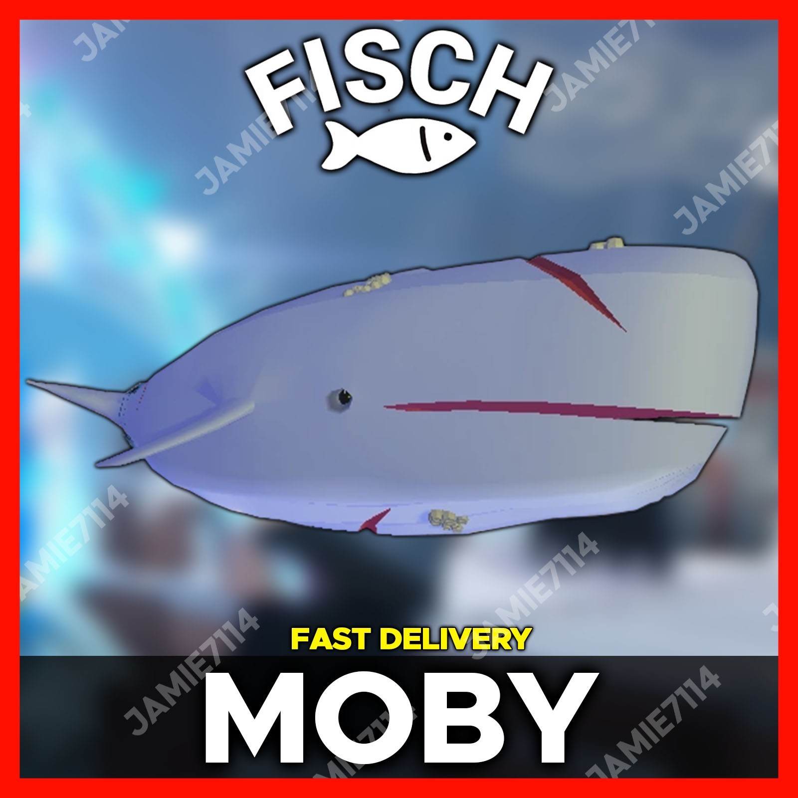 FISCH 🐟 Moby‼️CHEAP & FAST SERVICE ‼️