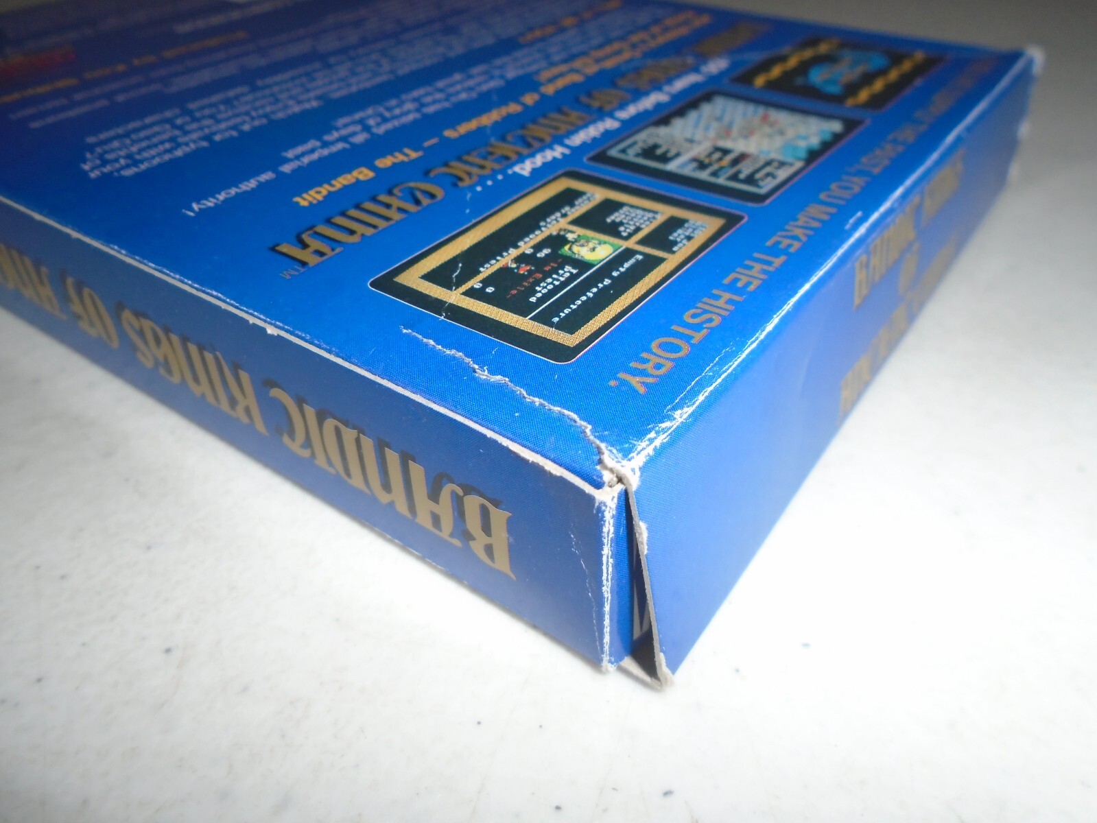 Bandit Kings of Ancient China BOX ONLY, foam & sleeve, NO GAME ☆☆ Nintendo NES