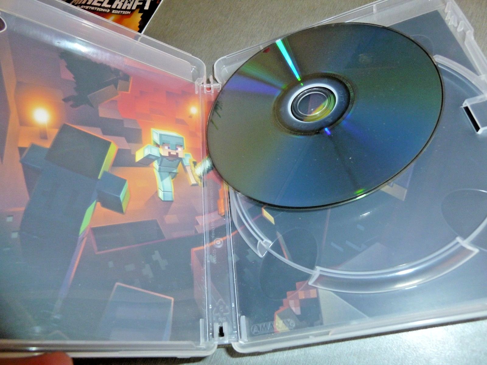 Minecraft Playstation 3 Made in Austria Original game, box + Manual in English
