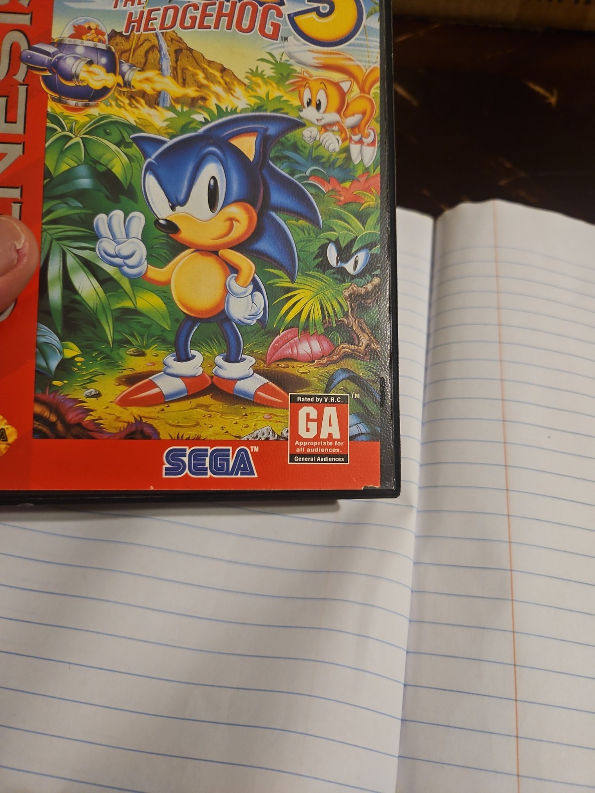 Sonic The Hedgehog 3 Sega Genesis CIB Complete In Box Authentic Tested