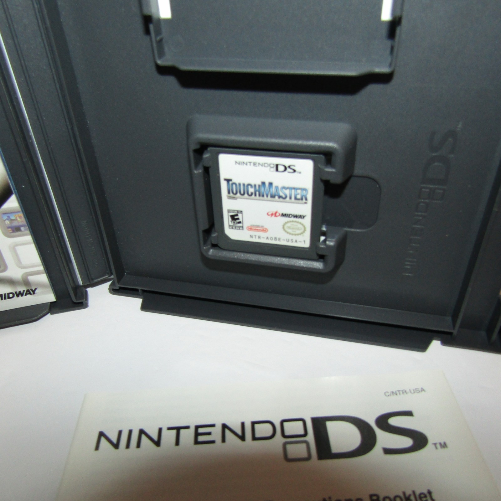 Touch Master Nintendo DS Video Game with Manual Tested and Working