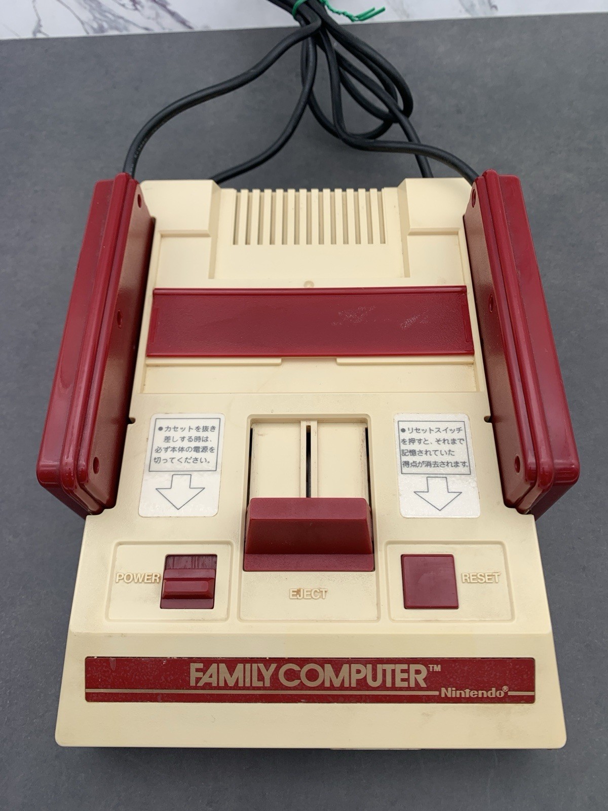 Famicom Console System HVC-001 Nintendo FC Japan Tested Work 0702-201