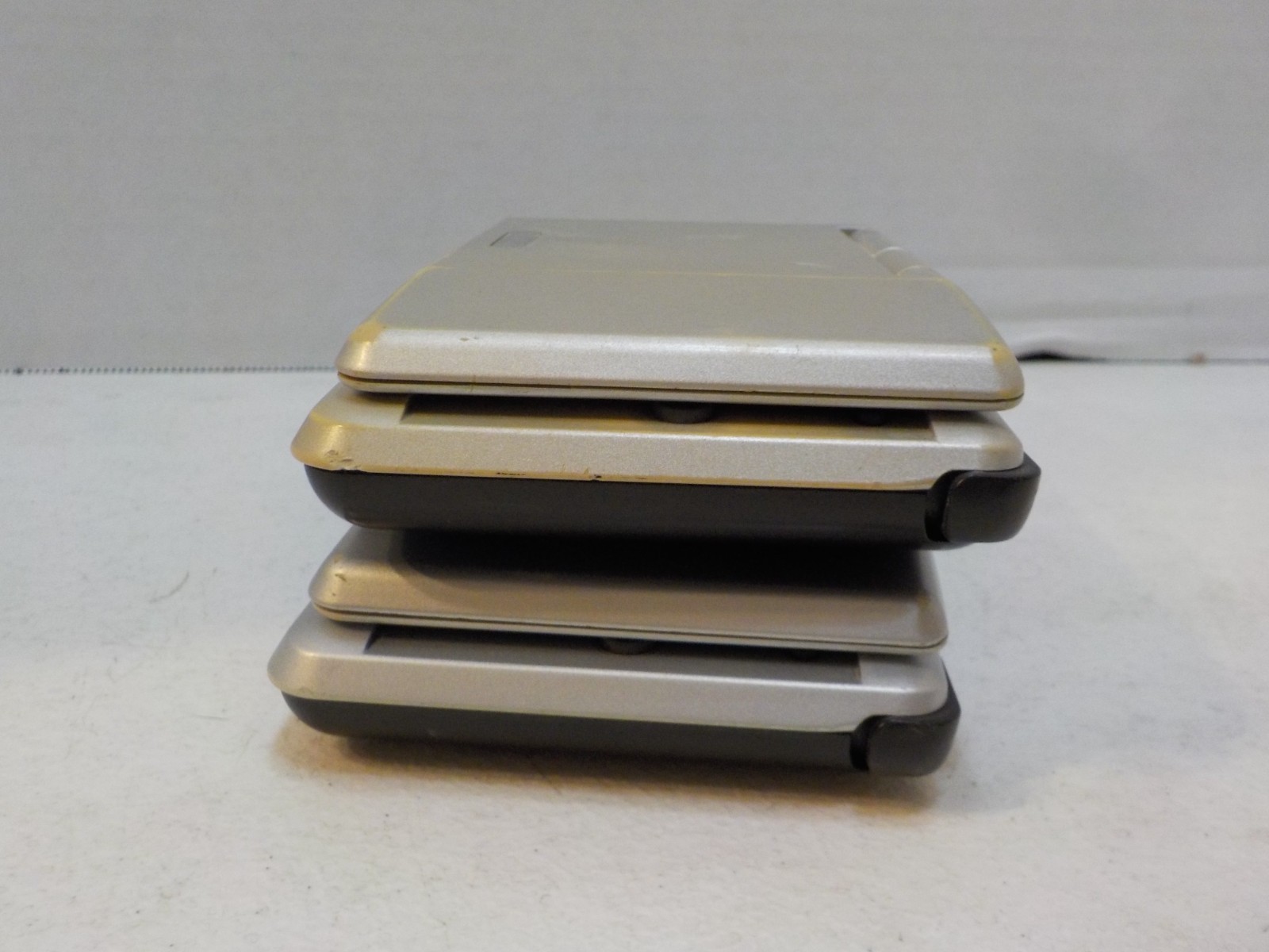 N A406 Nintendo DS Handheld Fat Console For Parts or Repair Silver Lot