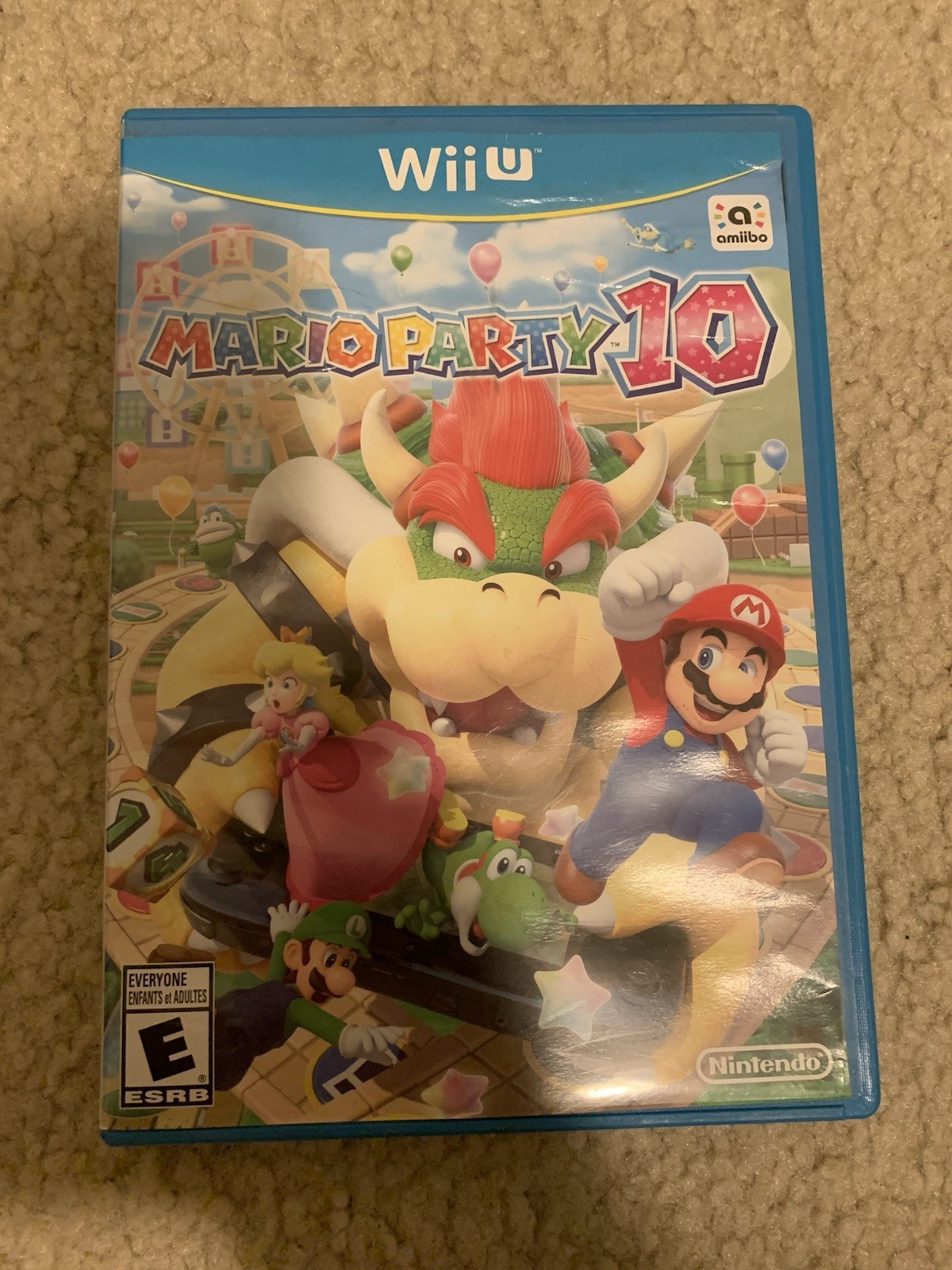Mario Party 10 Super Smash Bros Pokken Tournament Wii I Game Lot