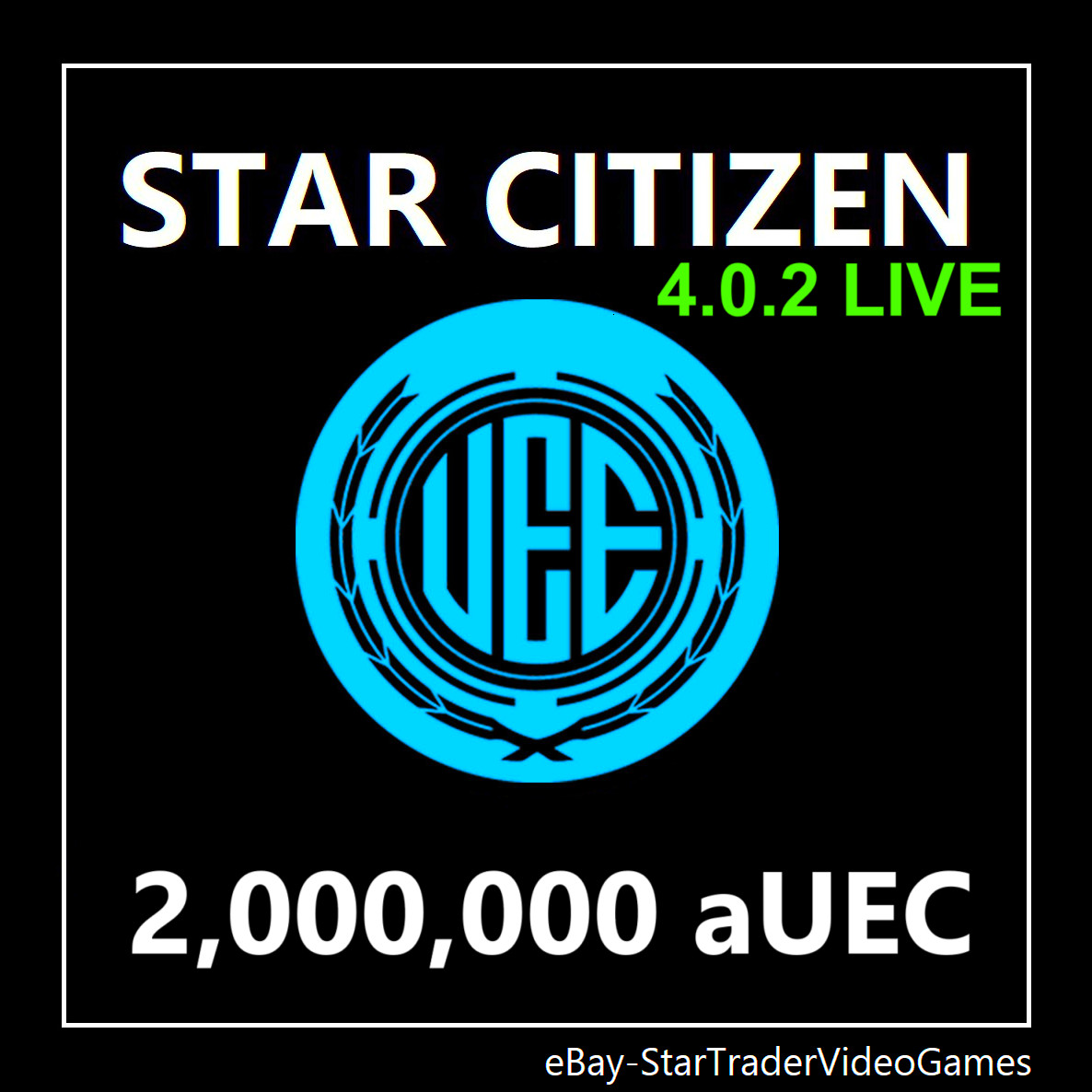 STAR CITIZEN – 2,000,000 aUEC (Alpha UEC) for 4.0.2 LIVE