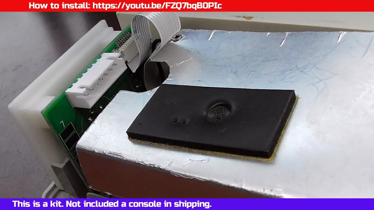 Assembly kit PC Engine Interface unit 3D print RGB panel install boards parts