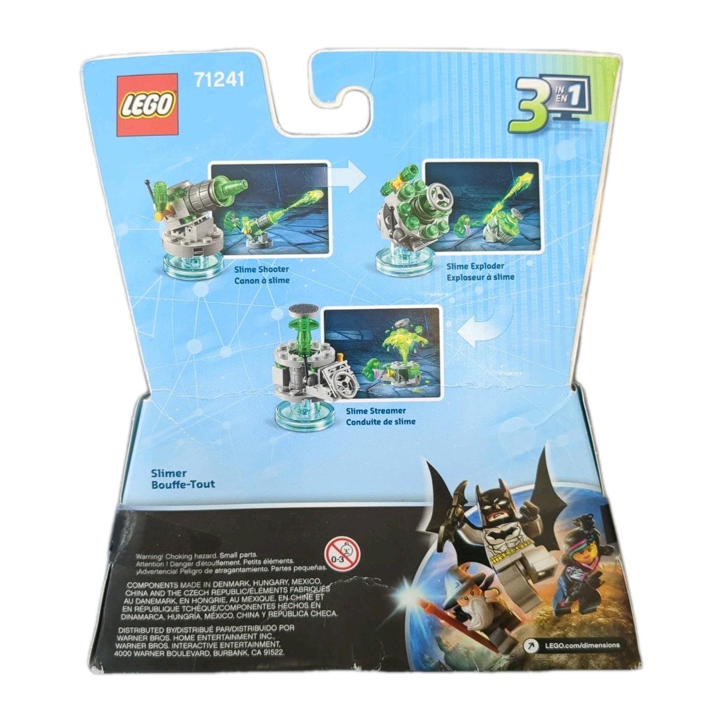 Lego SLIMER Ghostbusters Dimensions Fun Pack 71241 Ghost Minifigure New