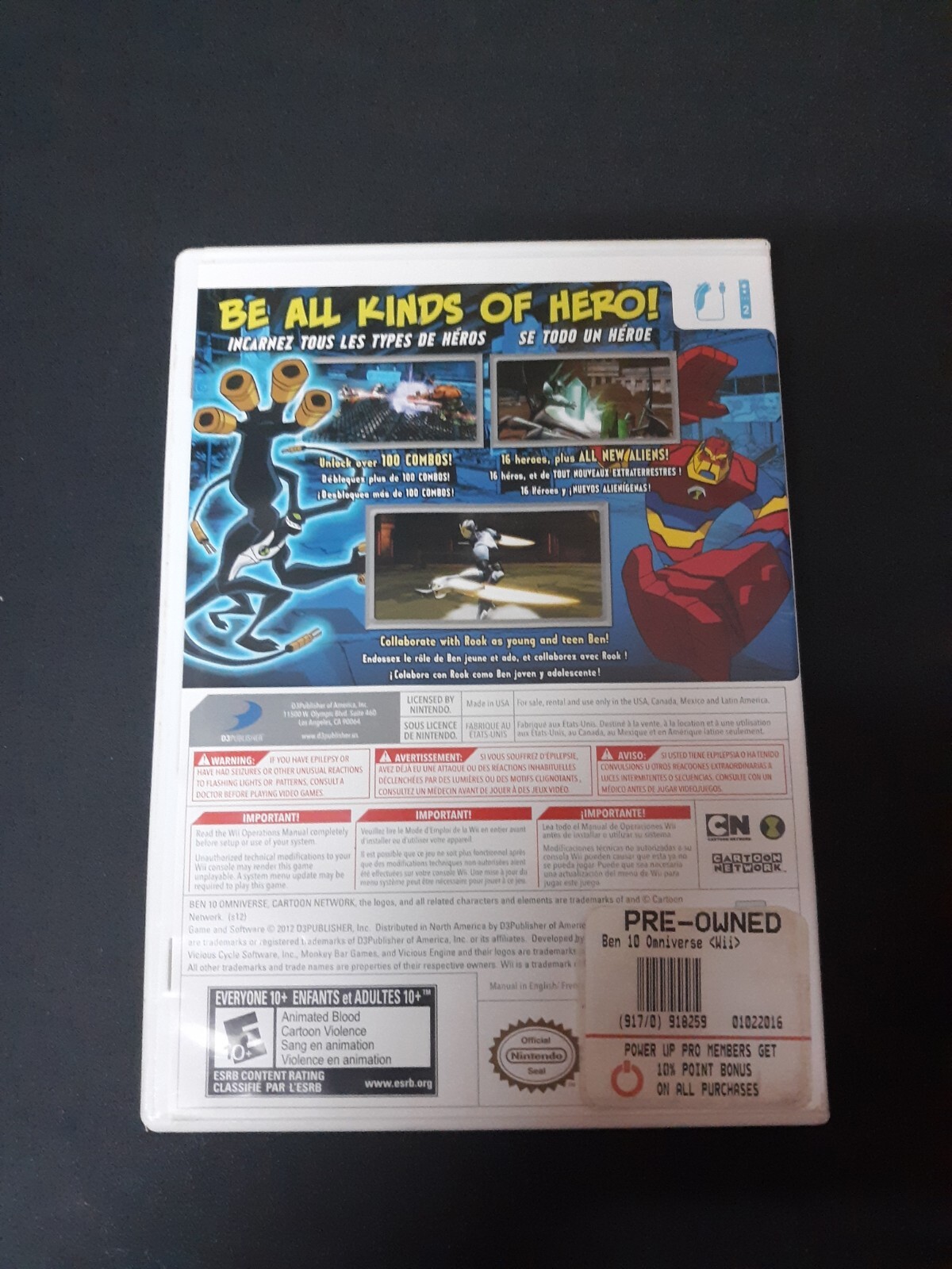 Nintendo Wii Ben 10: Omniverse
