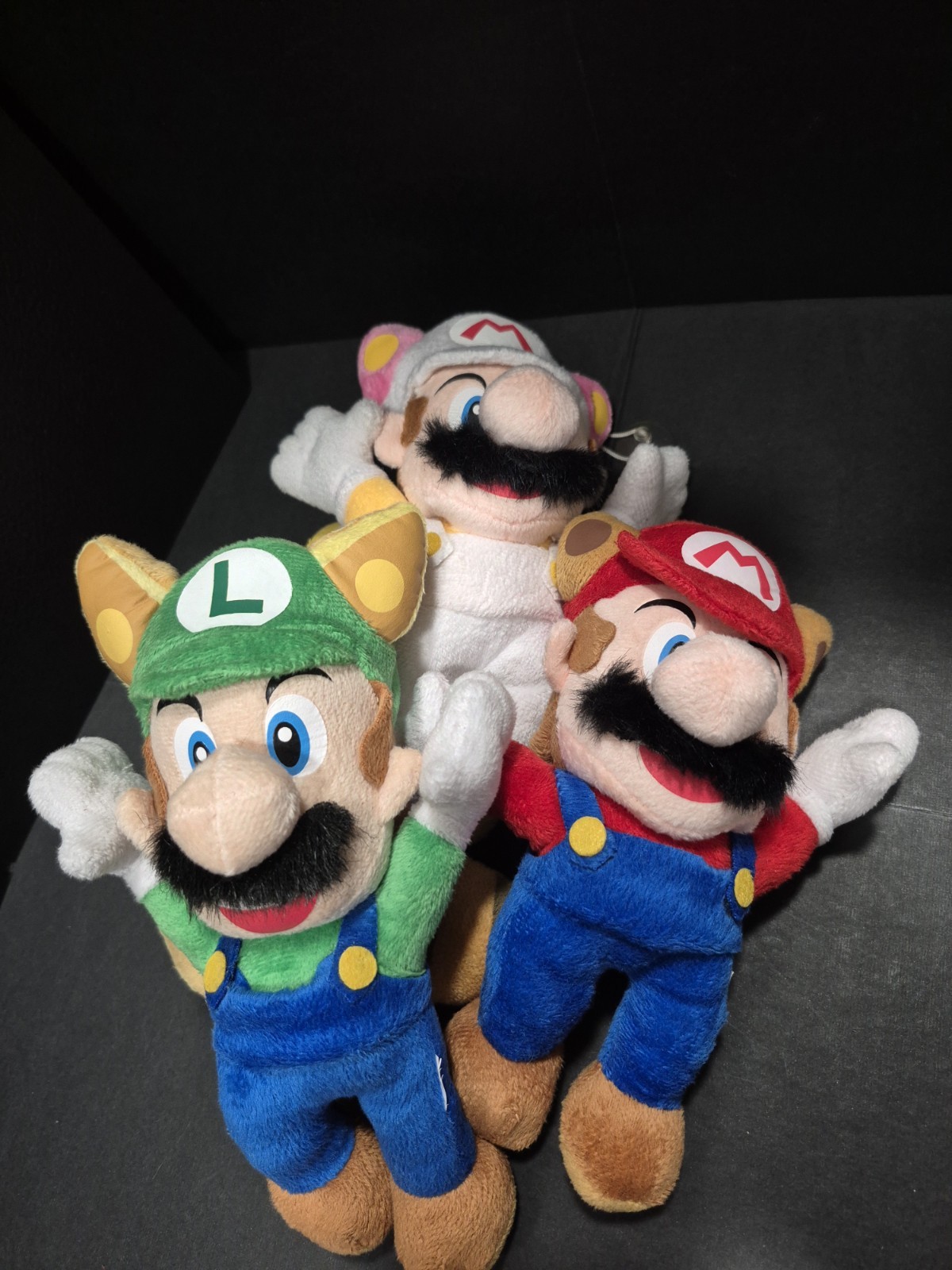 Nintendo Super Mario Plushes Set Of 3 Flying Mario’s And Luigi Rare HTF