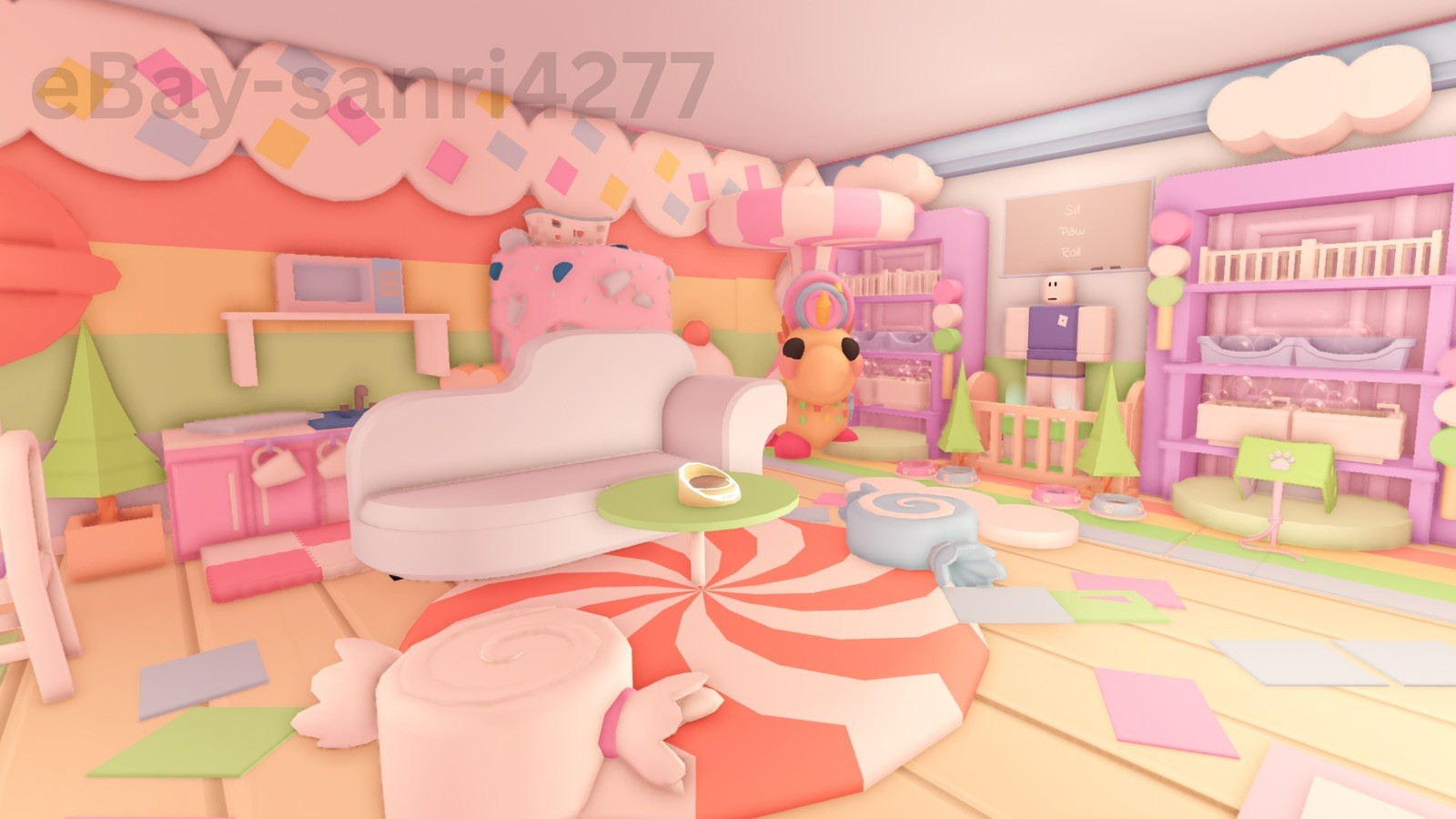 Candicorn Themed Cutecore Home Adopt M🍵 House Build🍵