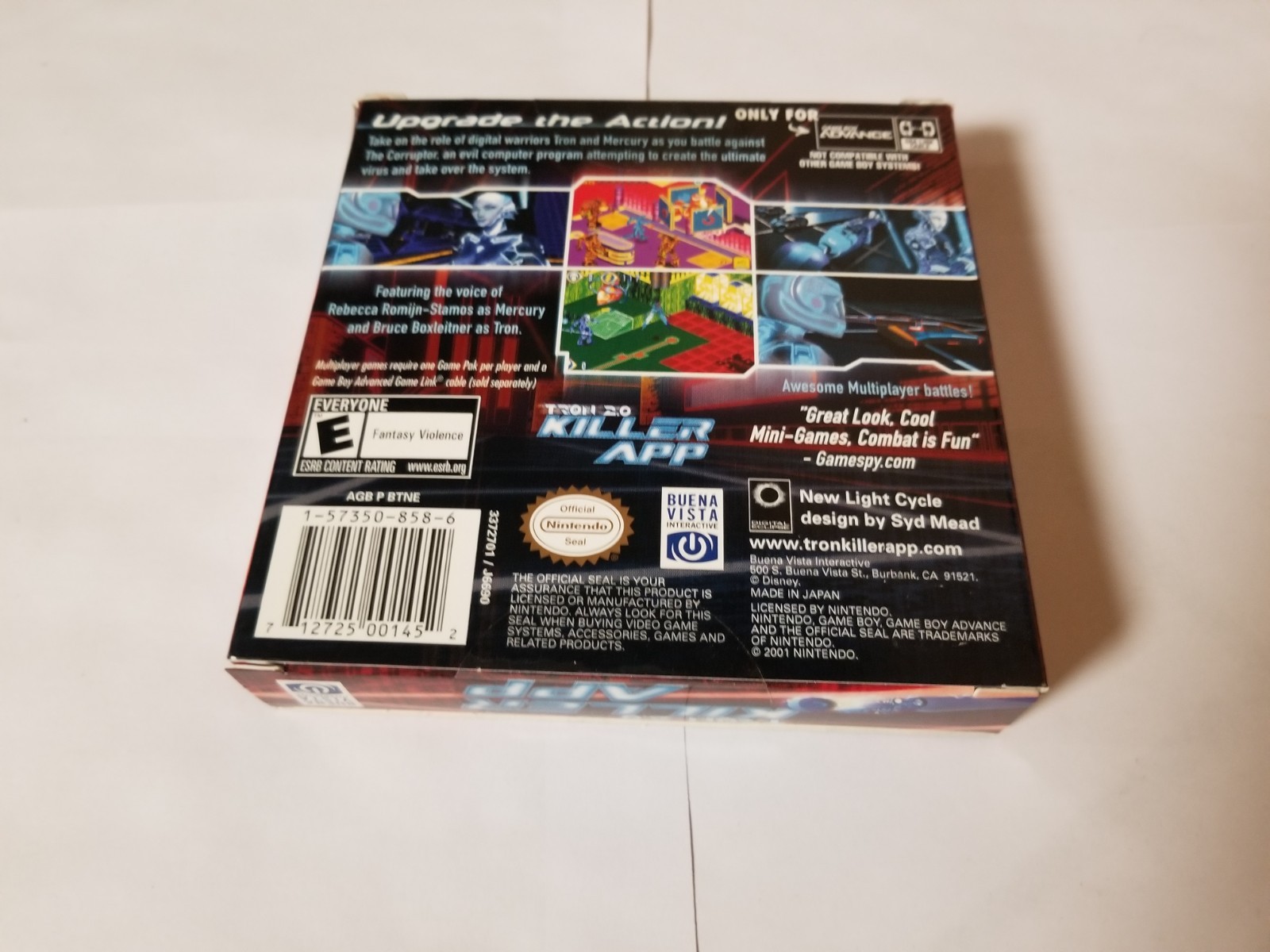 Tron 2.0: Killer App Nintendo Game Boy Advance GBA New