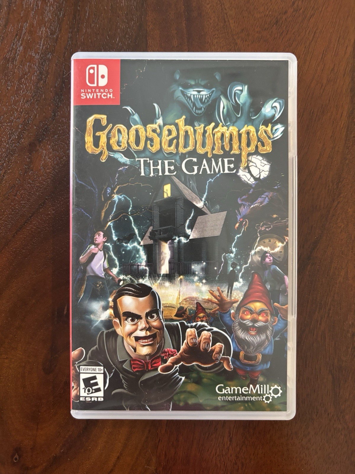 Goosebumps the Game Nintendo Switch EUC RATED E