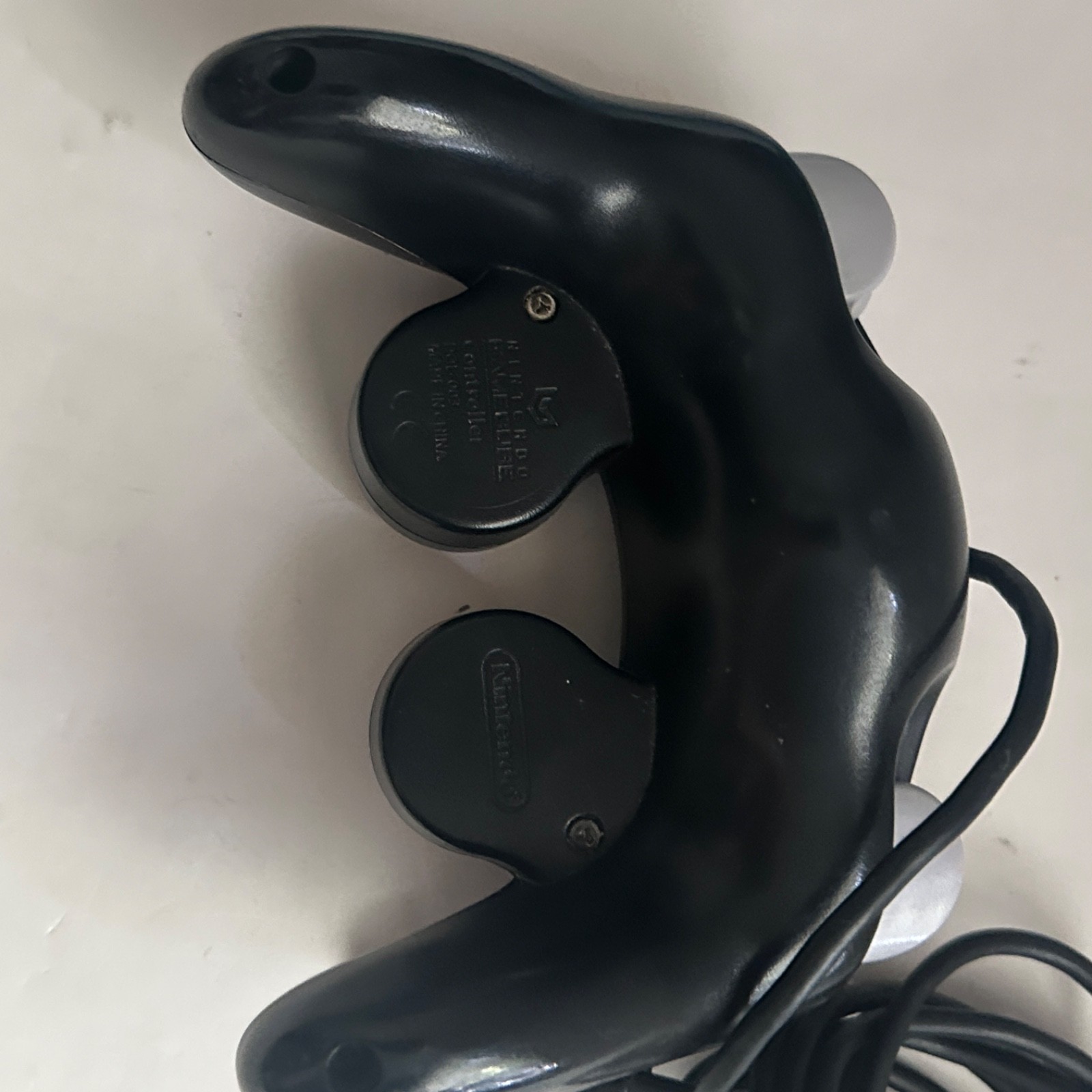 Nintendo GameCube Controller OEM DOL-003 Black Wired Tested