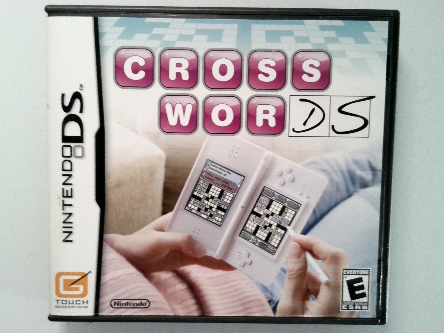 Crosswords Nintendo DS Video Game Puzzle Word Brain Trainer