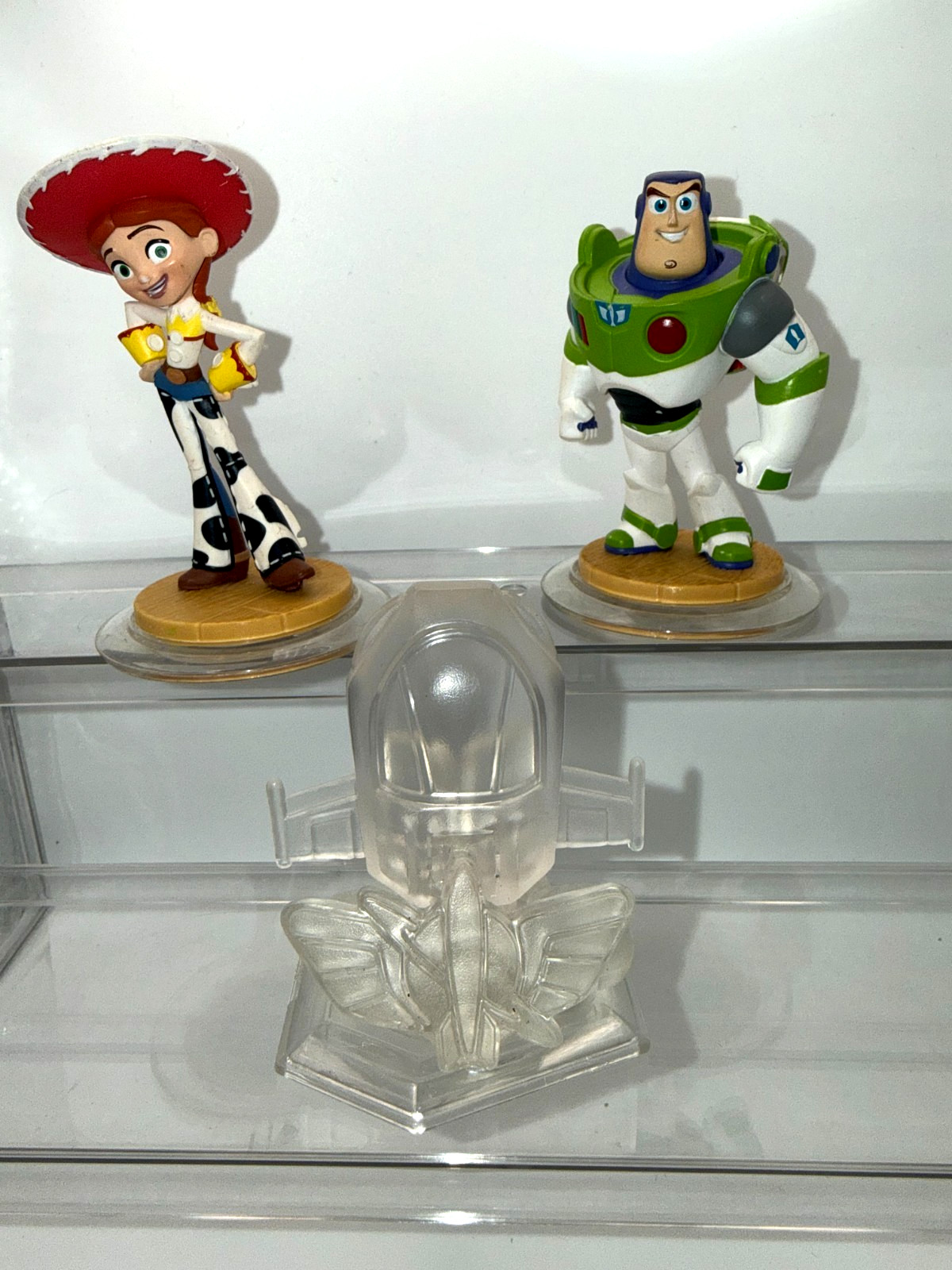 Disney Infinity Toy Story in Space Play Set Buzz Lightyear Jessie w Crystal