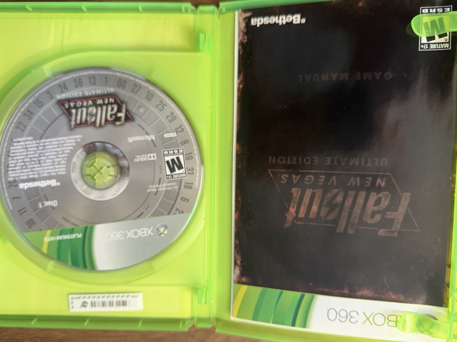 Fallout: New Vegas – Ultimate Edition (Xbox 360, 2012) w/ Manual – Nice Discs