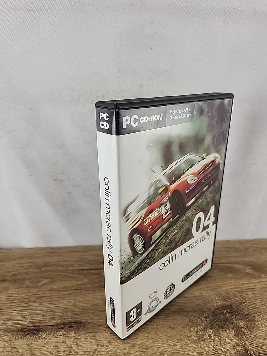 Colin Mcrae Rally 04 – 4CD – PC – Italy – Videogame – Complete – Rare