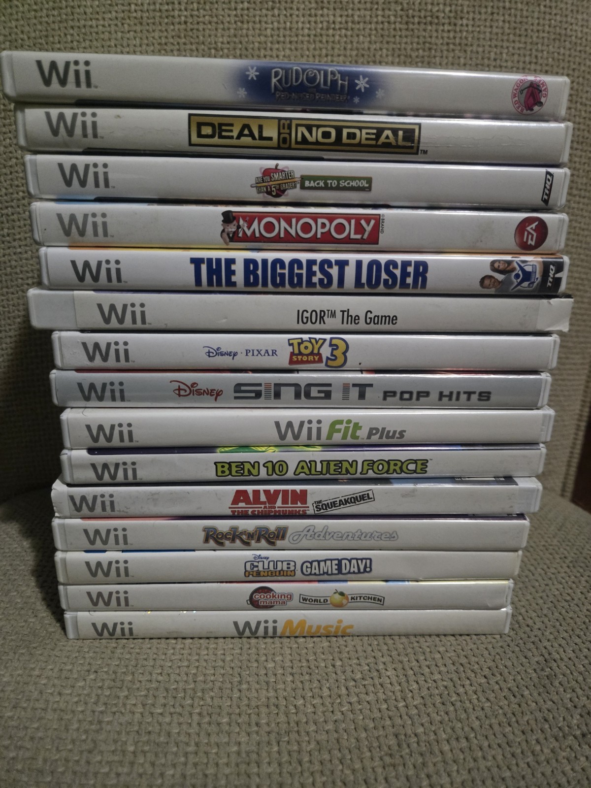 15 Games- Nintendo Wii Assorted Video Games lot Manuals Included CIB Cheap