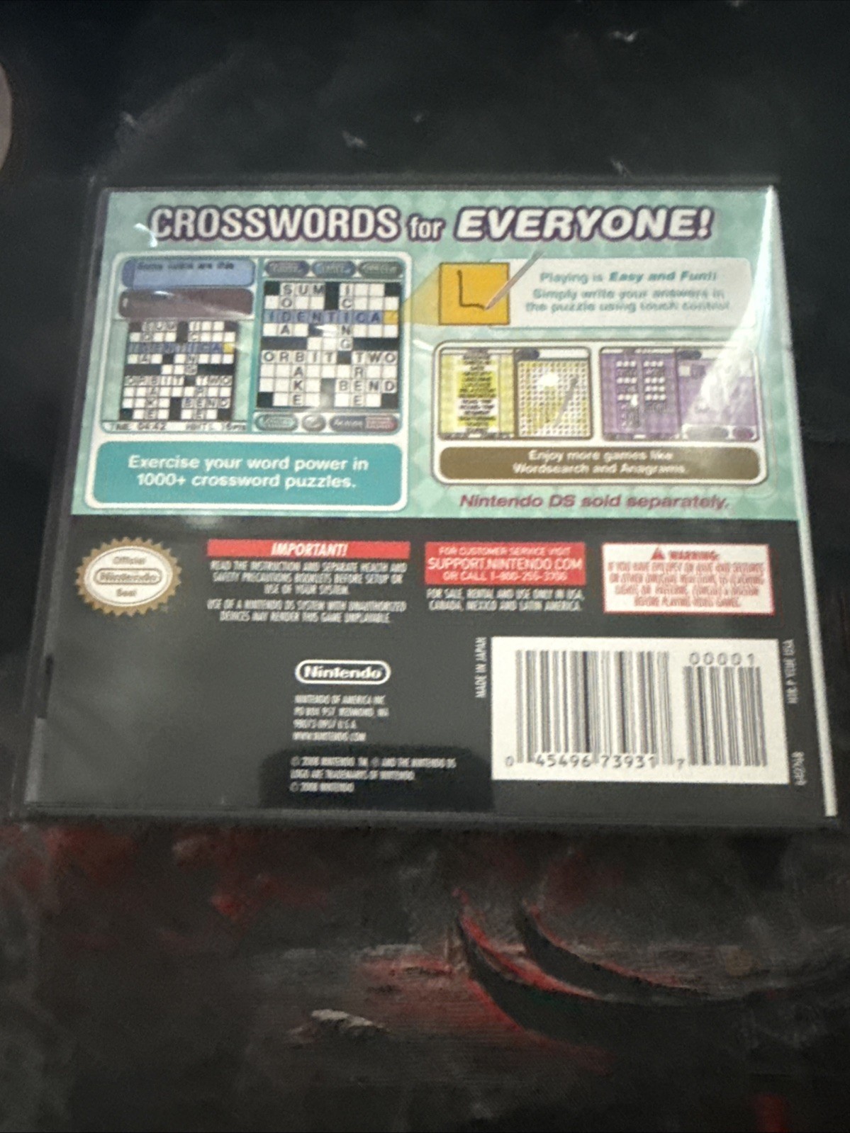 Crosswords DS (Nintendo DS, 2008)