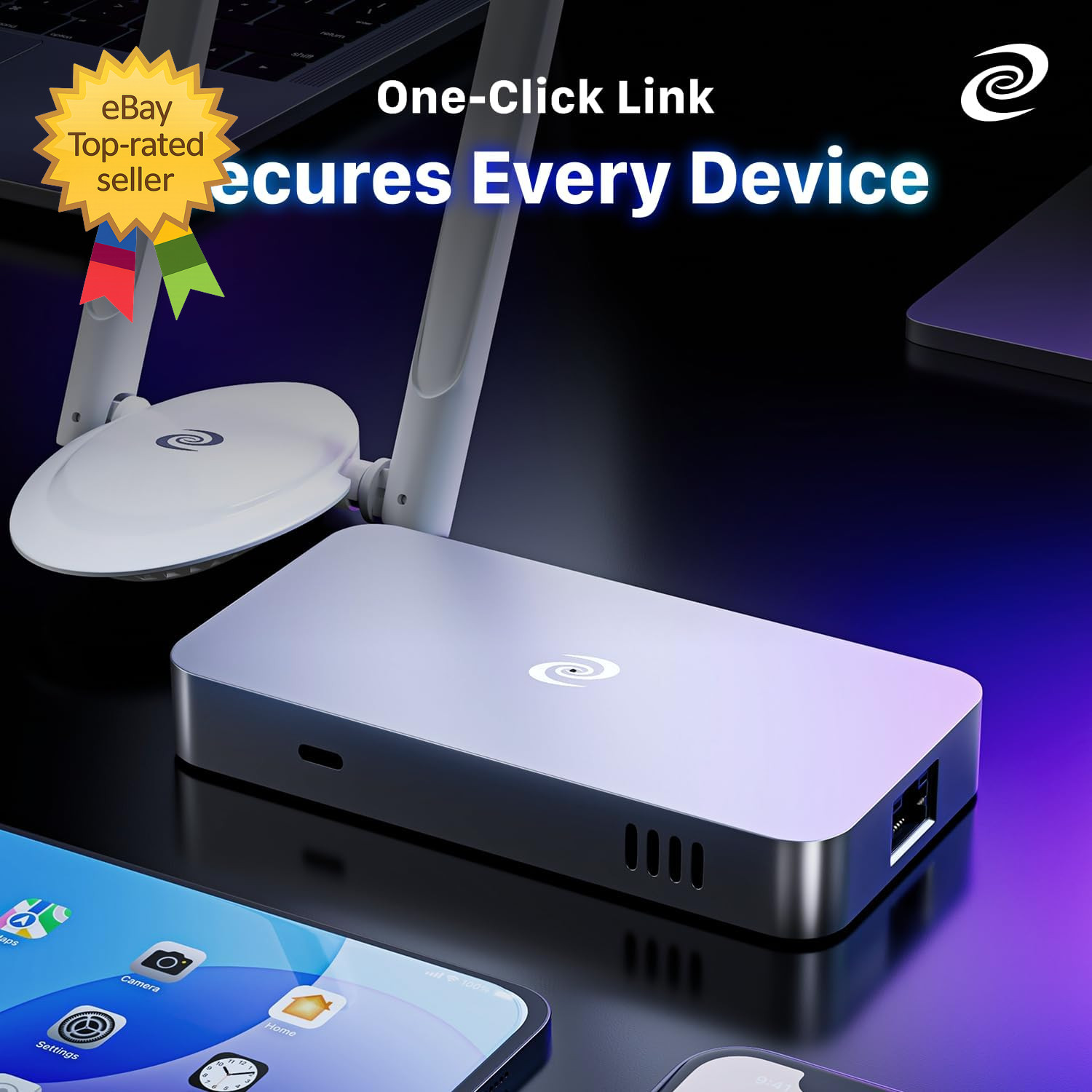 Deeper Connect Mini Basic VPN Router for Home Use Simple Secure Wi-Fi Device