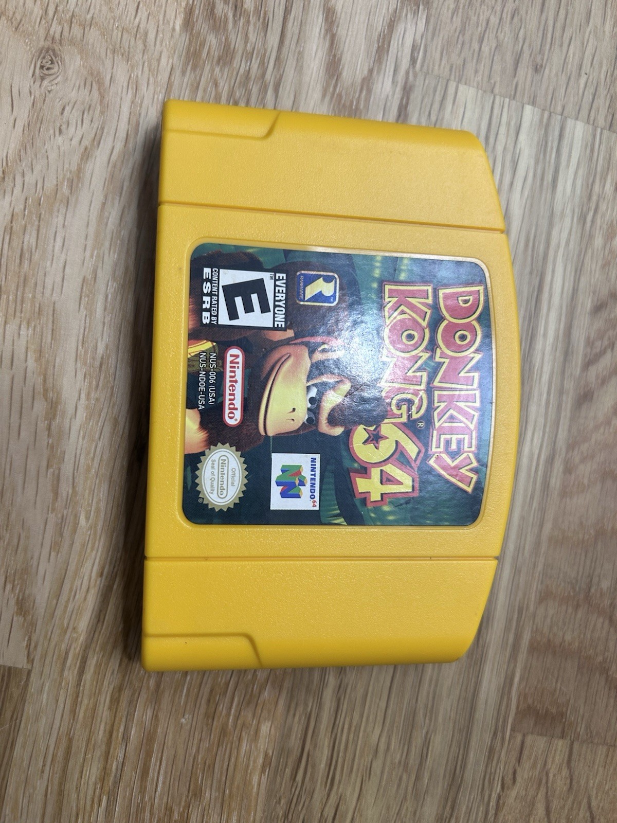 Donkey Kong 64 N64 CIB Complete In Box Collector’s Edition Yellow Cart No ExPak