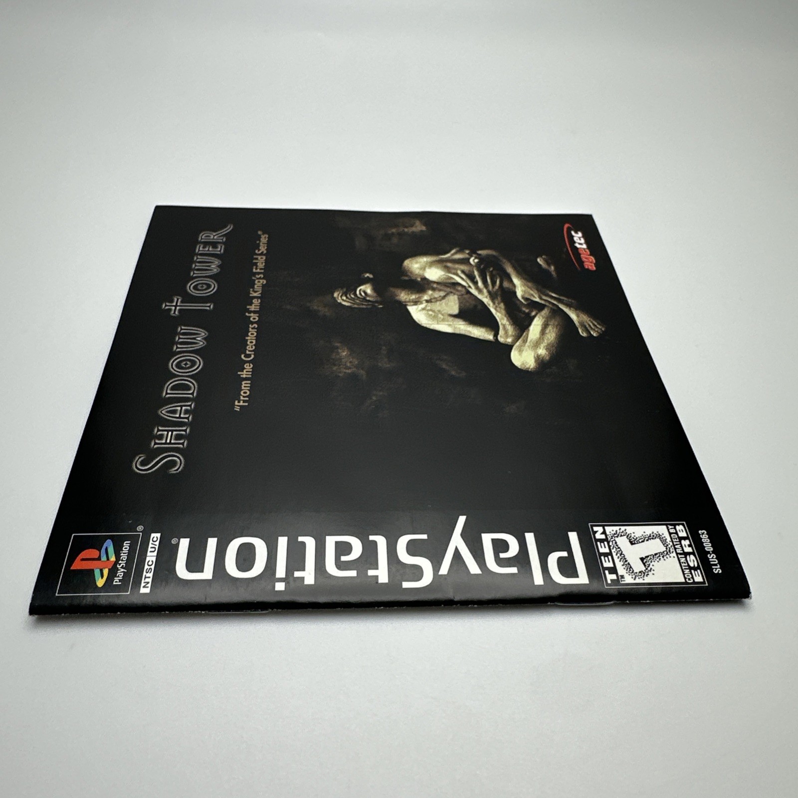 Shadow Tower PlayStation PS1 FromSoftware CIB Complete – Tested W/ Reg Card VGC