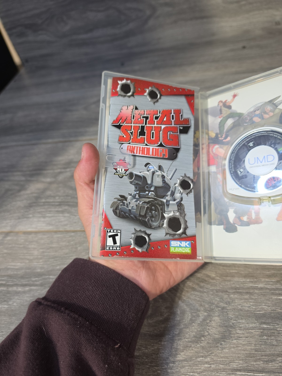 Metal Slug Anthology (Sony PSP, 2007) CIB Complete In Box- Tested And Working