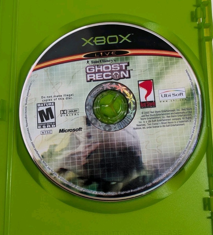 Ghost Recon Advanced Warfighter & First to Fight (Microsoft Xbox) 2 Game Lot CIB