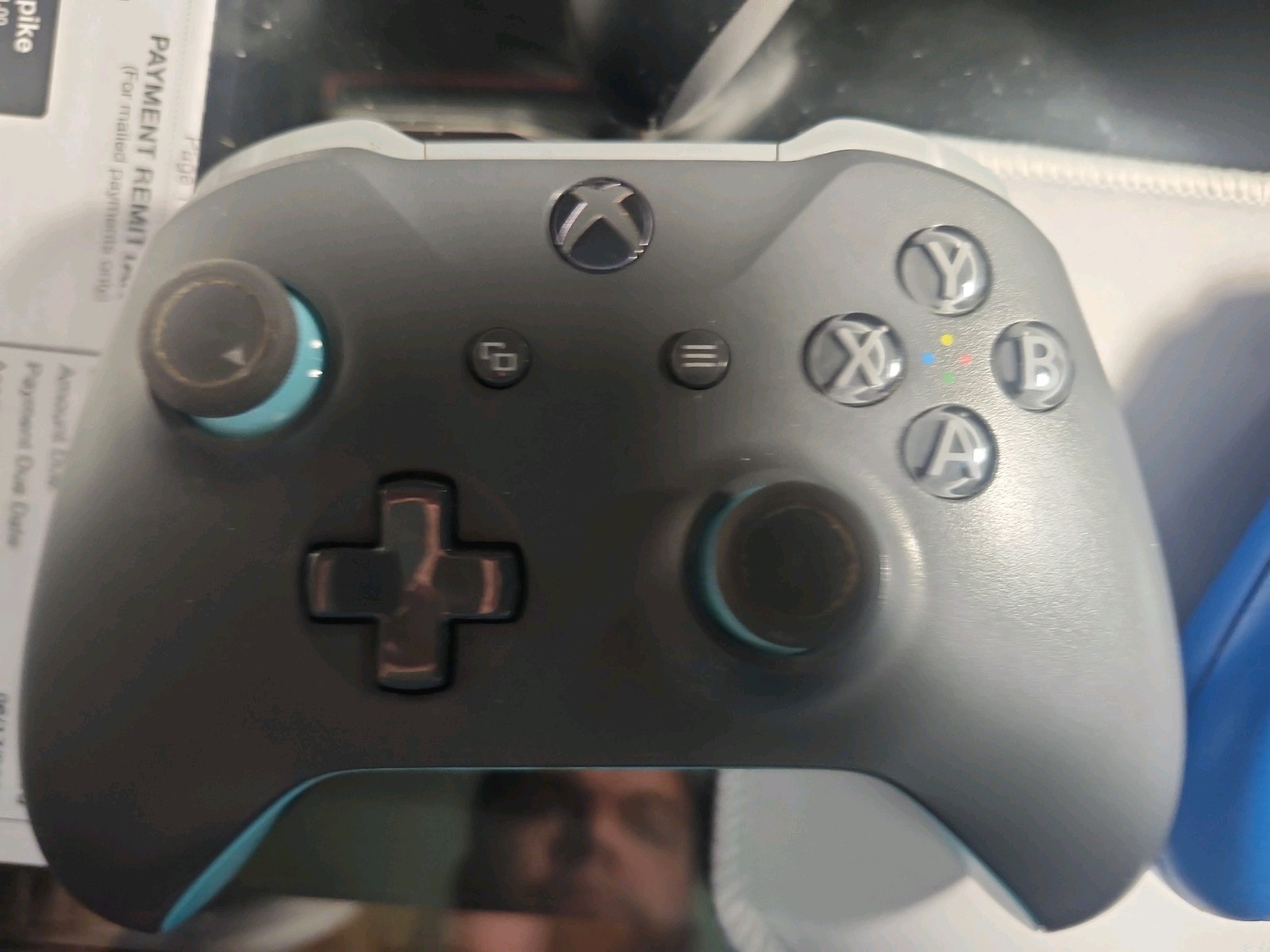 Xbox Series x/S/One Three Controllers Blue Black Gray