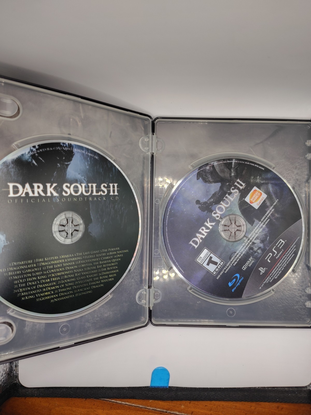 PS3 Dark Souls II Black Armor Edition Steel Case PlayStation 3 with Soundtrack