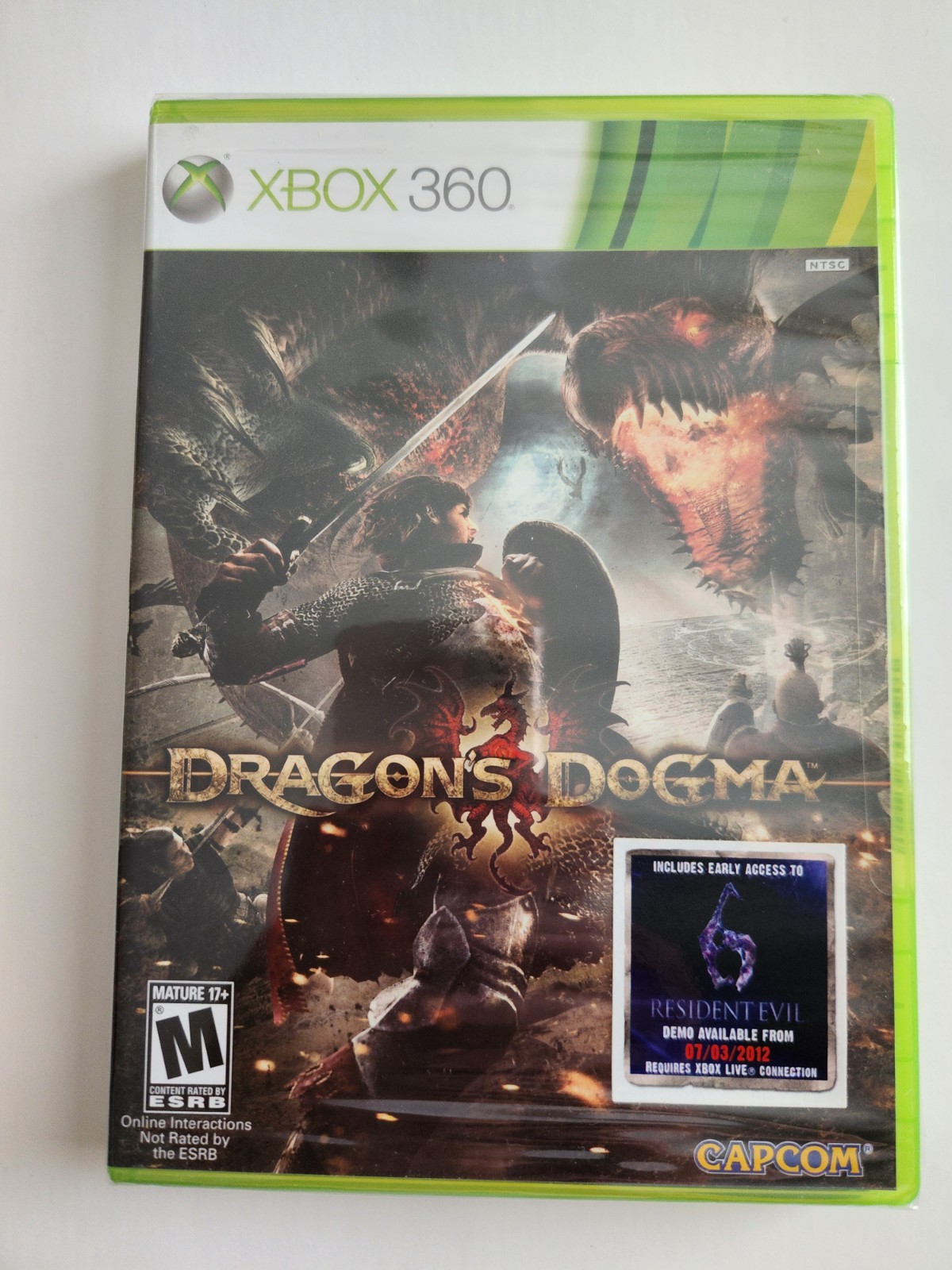 Dragon’s Dogma (Xbox 360) US Release *BRAND NEW – FACTORY SEALED*