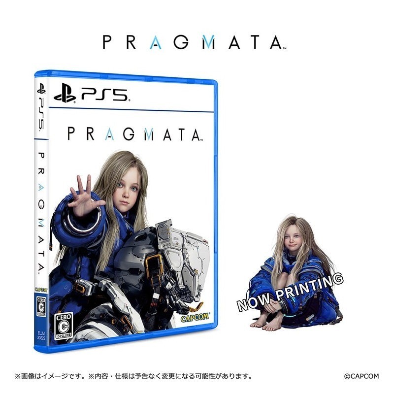 PreSale PS5 Pragmata Deluxe Edition Acrylic Block Set CAPCOM 4/24