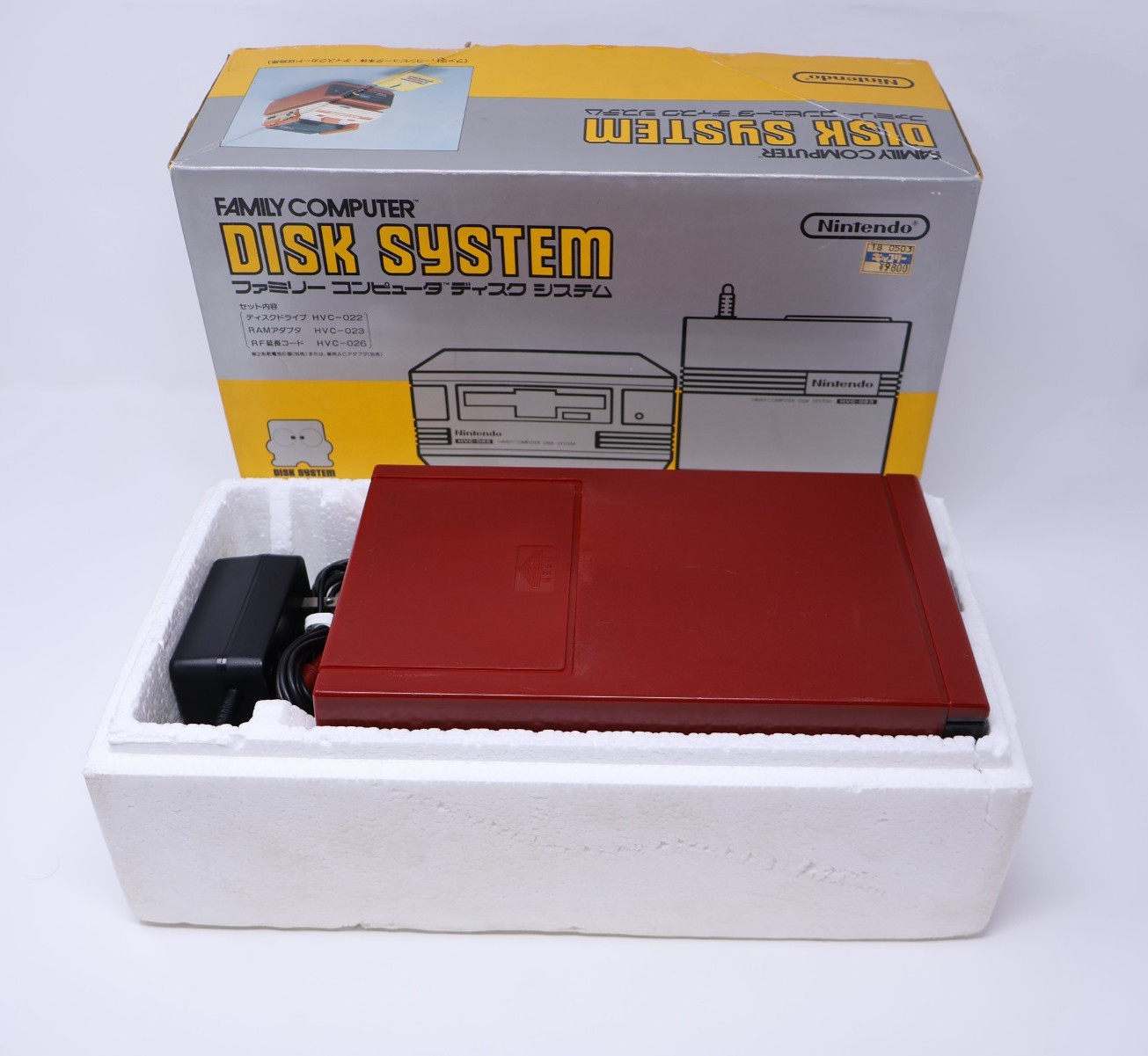 Nintendo Famicom Disk System HVC-022 New belt Boxed w/AC Adapter US Seller