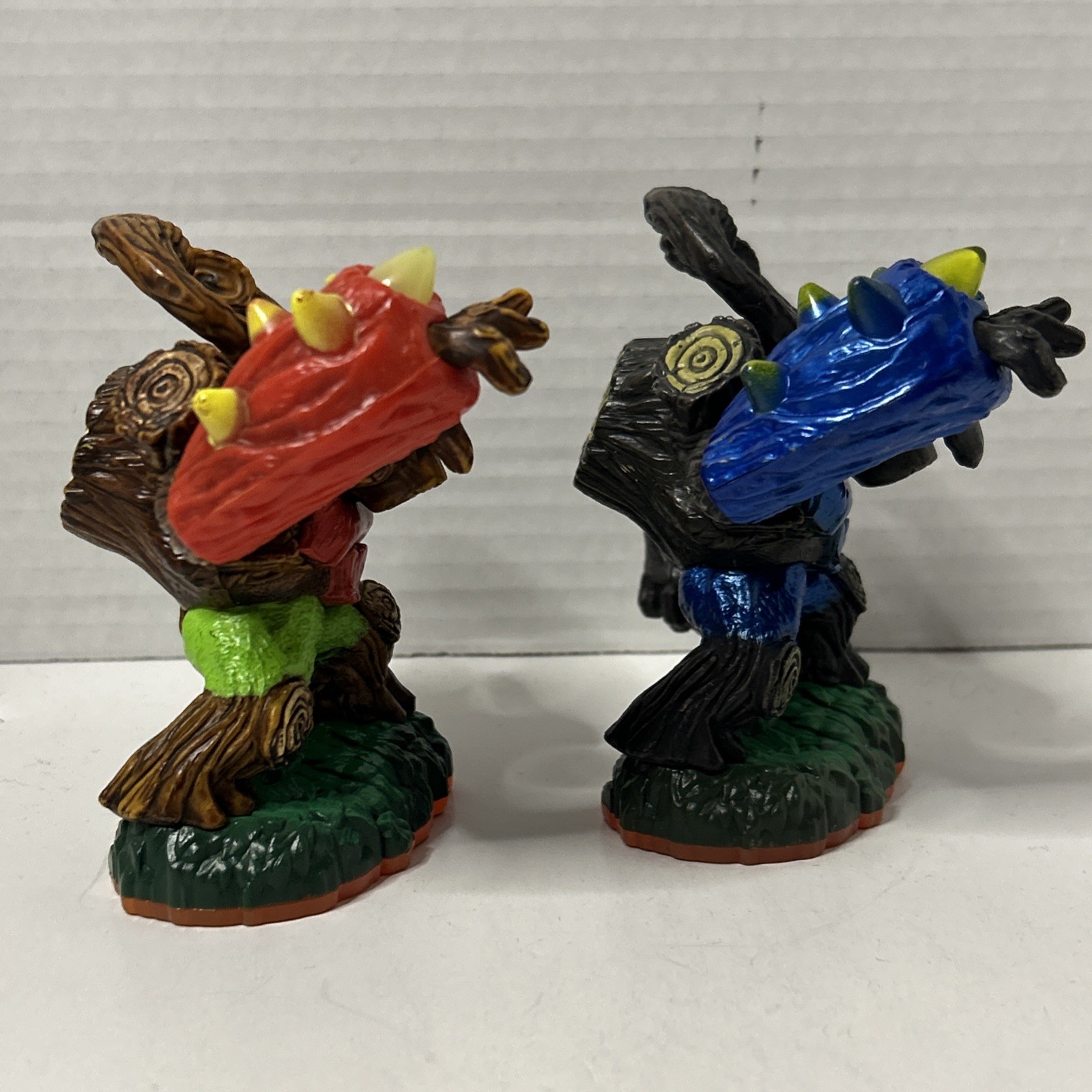 Skylanders Giants Gnarly Tree Rex Figure Blue And Red