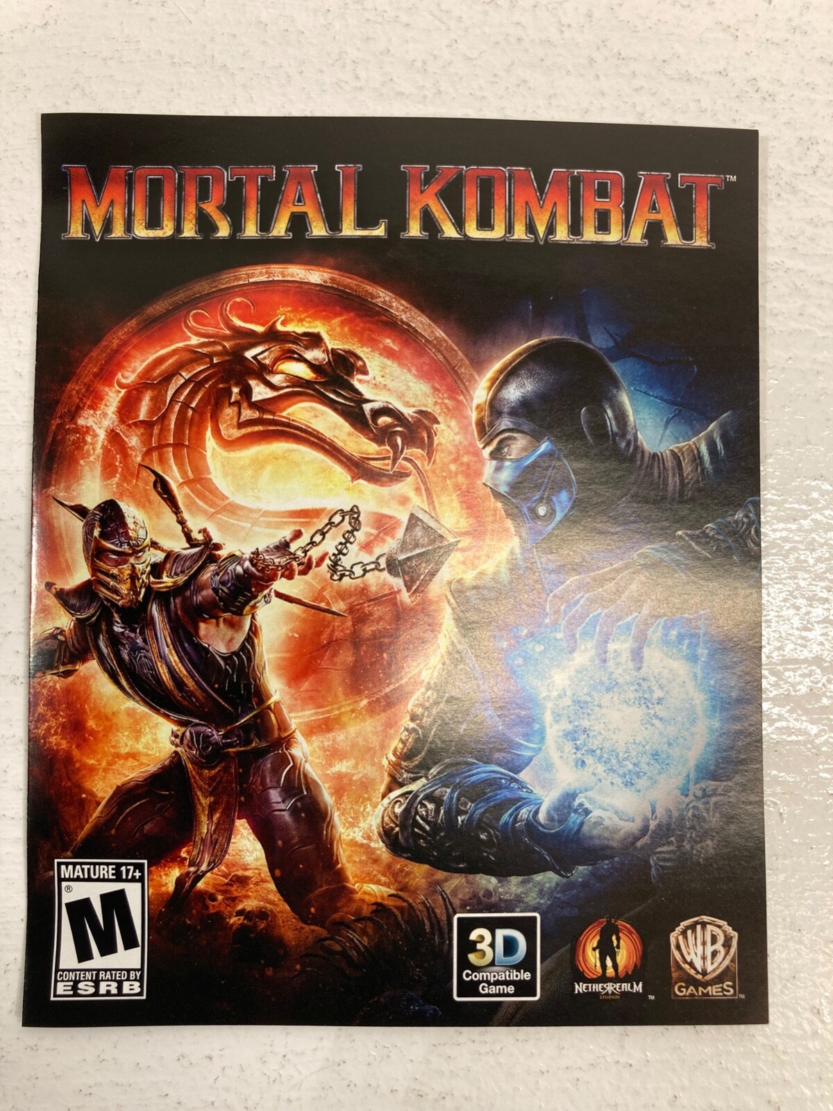 Mortal Kombat Komplete Edition PS3 Greatest Hits *MINT* Complete/Tested/Works!