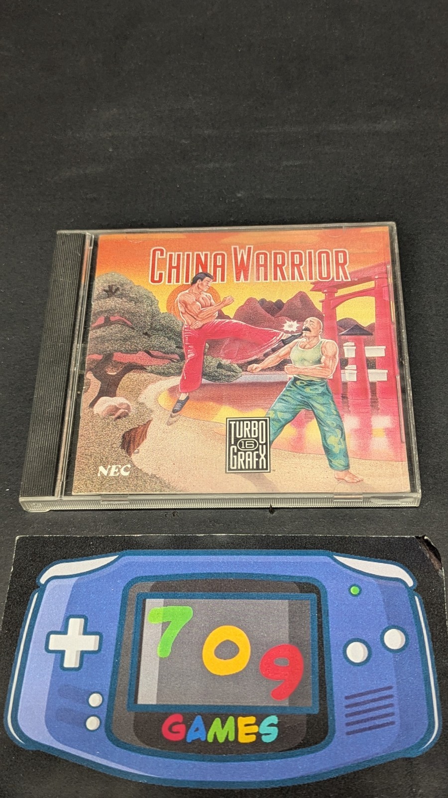 China Warrior (TurboGrafx-16, 1989) CIB COMPLETE