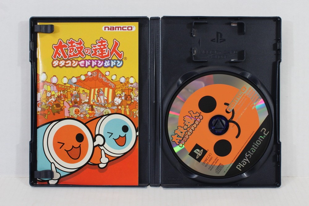 Lot of 3 Taiko no Tatsujin Drum Master 1 2 3 Daime CIB PlayStation PS2 JP Japan