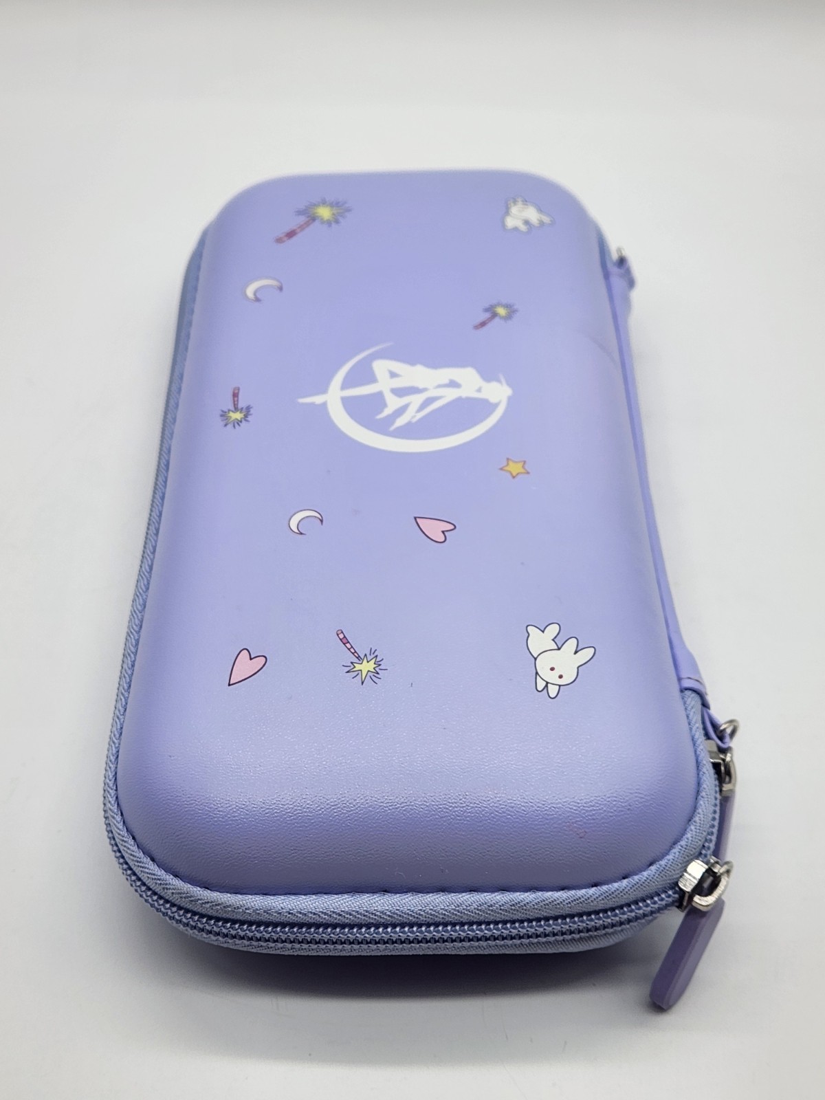 Sailor Moon Inspired Purple Nintendo Switch Carrying Case Travel Bag
