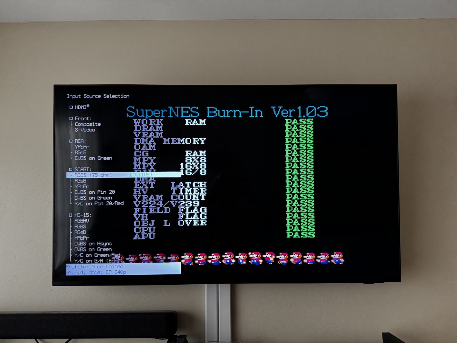 SNES Jr 1CHIP Console Only-RGB/Multi-Color Power Light/Recap-VR/Ghosting Fix+++