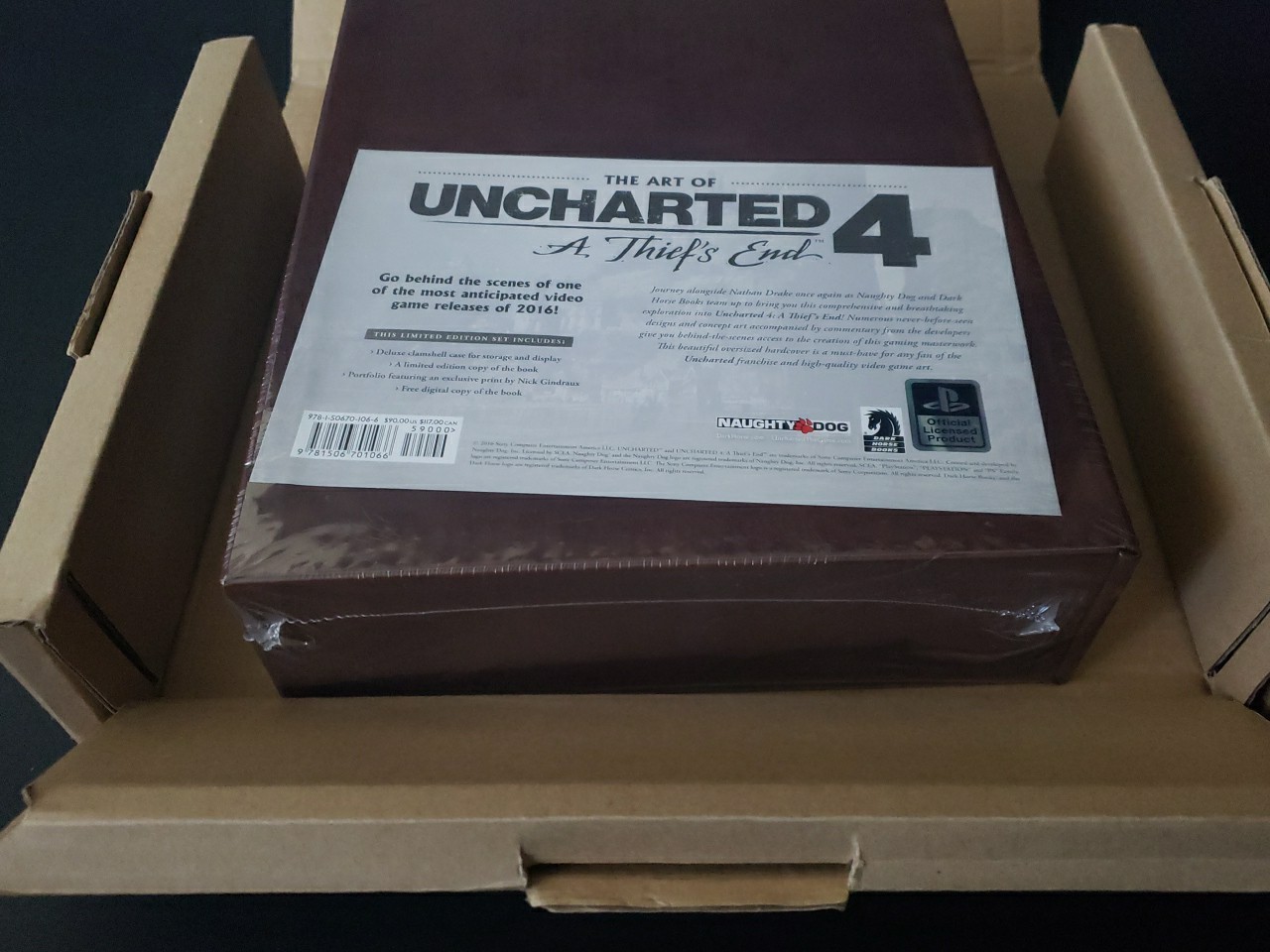 NEW The Art Of Uncharted 4 LIMITED EDITION SET (RARE)