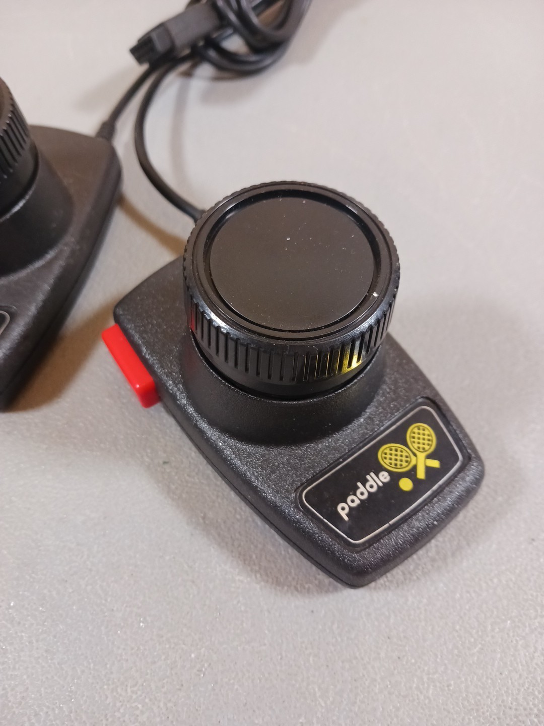 Original Atari Paddle Controllers Plus Spectravision Joystick Controller