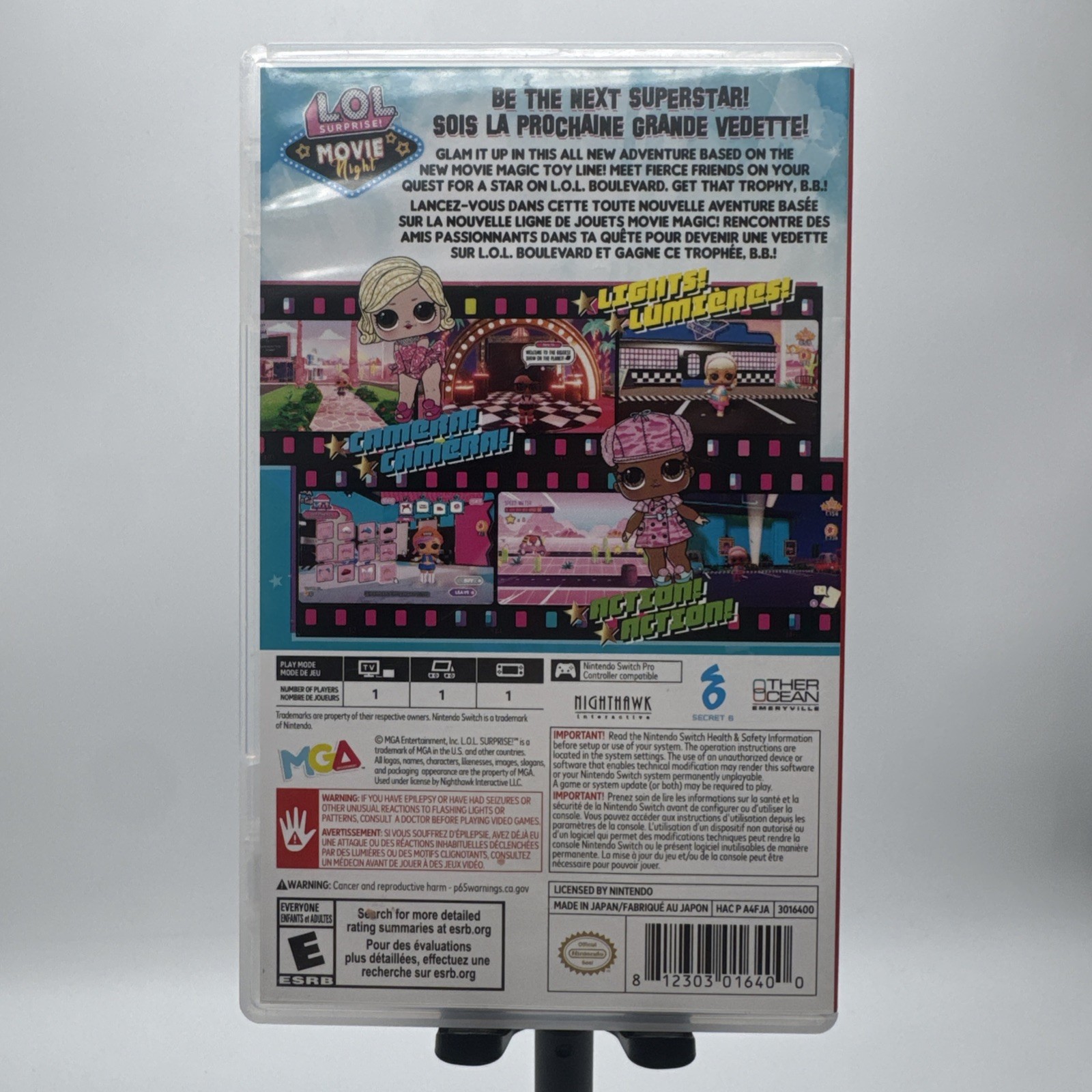 Nighthawk Interactive Lol Surprise! Movie Night – Nintendo Switch CIB