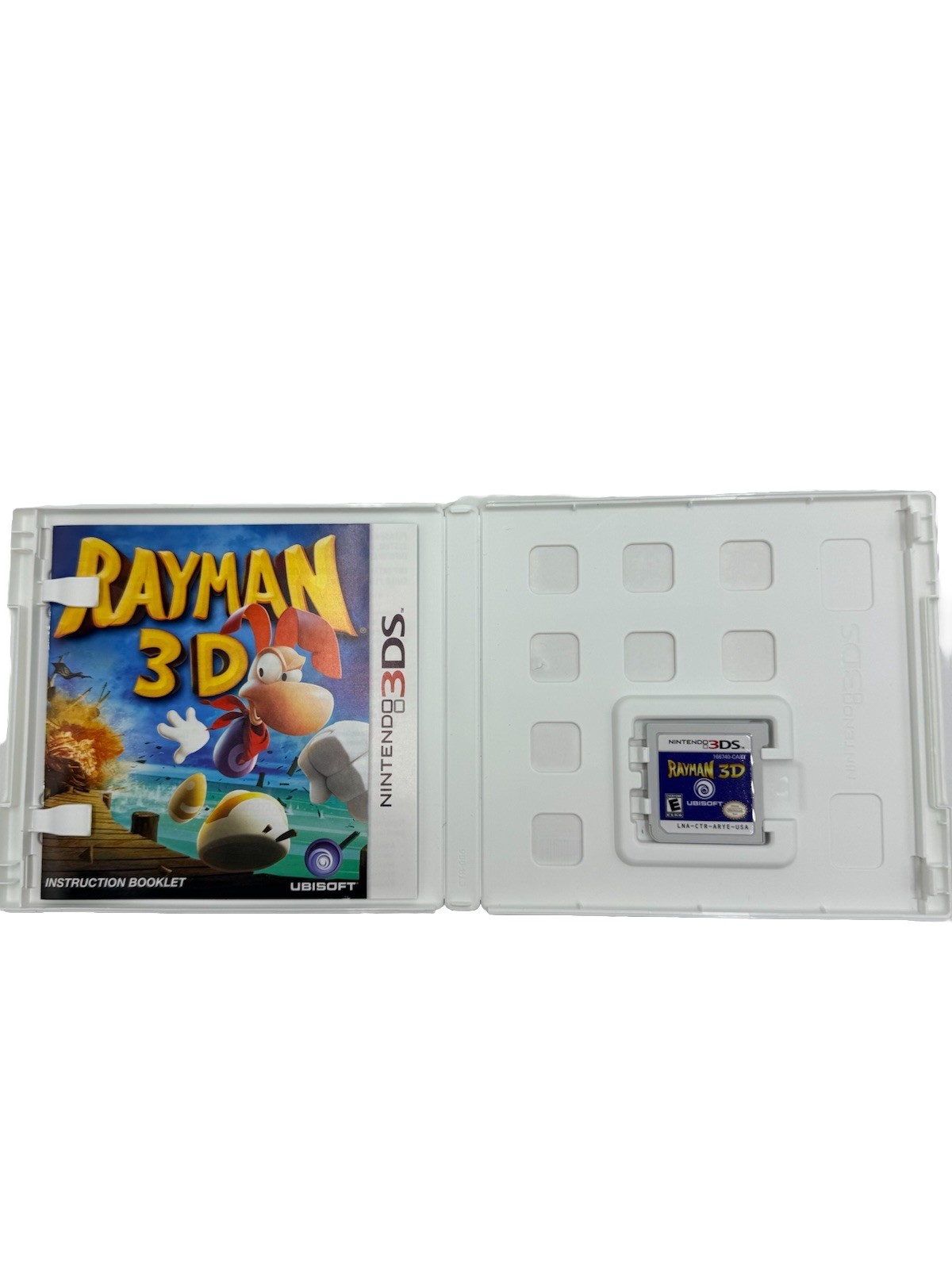 Rayman 3D Nintendo 3DS 2011 Complete with Manual GOOD CONDITION