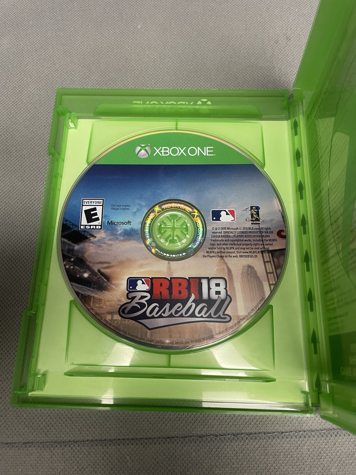 R.B.I. Baseball 18 (Microsoft Xbox One, 2018)