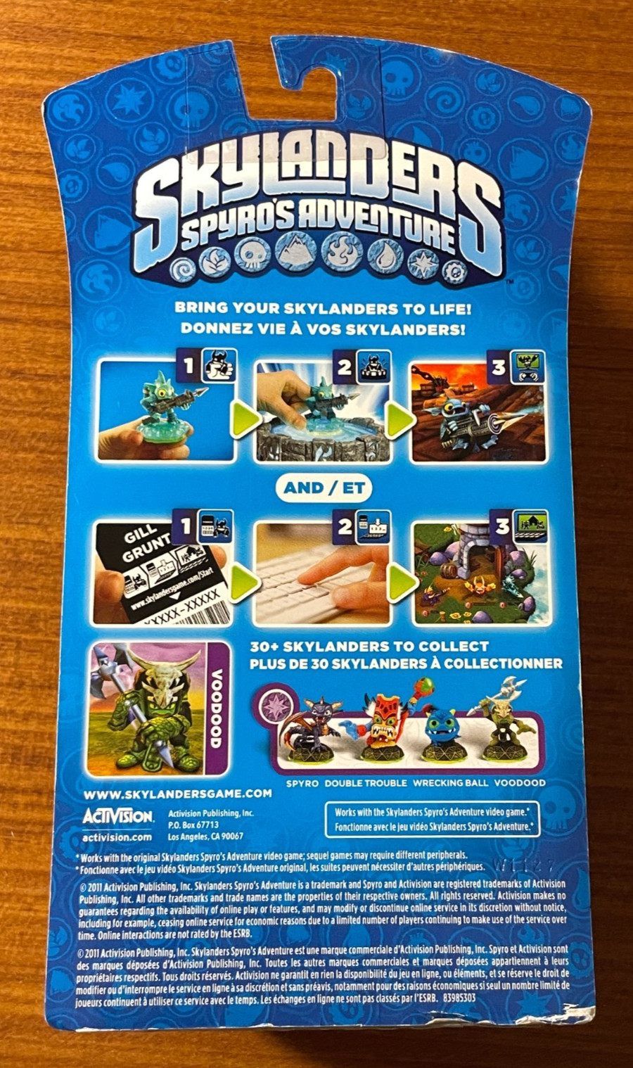 Skylanders Spyro’s Adventure VOODOOD Series 1 Action Figure 2011 NEW SEALED